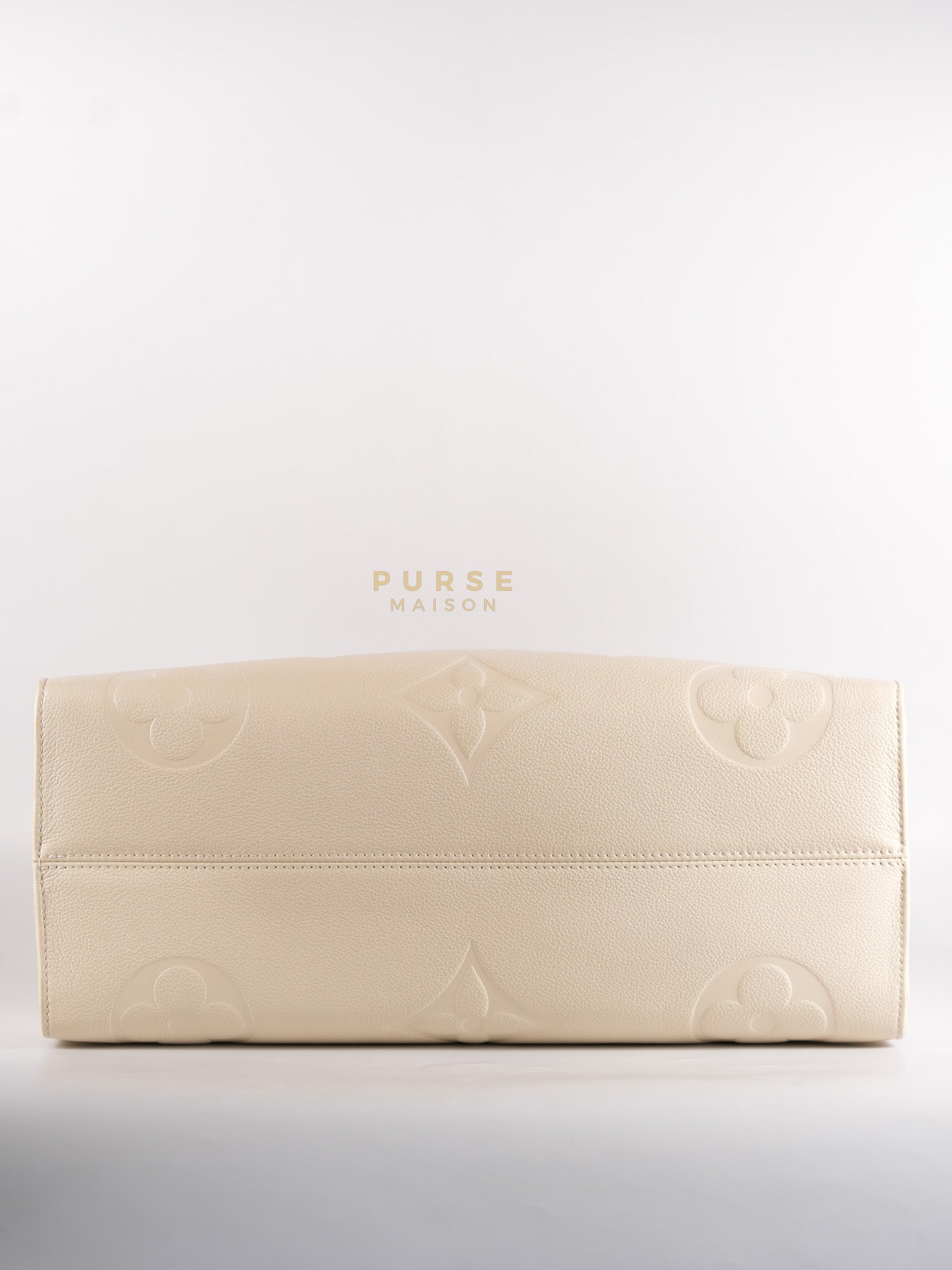OnTheGo (OTG) GM Creme Empreinte Leather (Date Code: DU1210) | Purse Maison Luxury Bags Shop