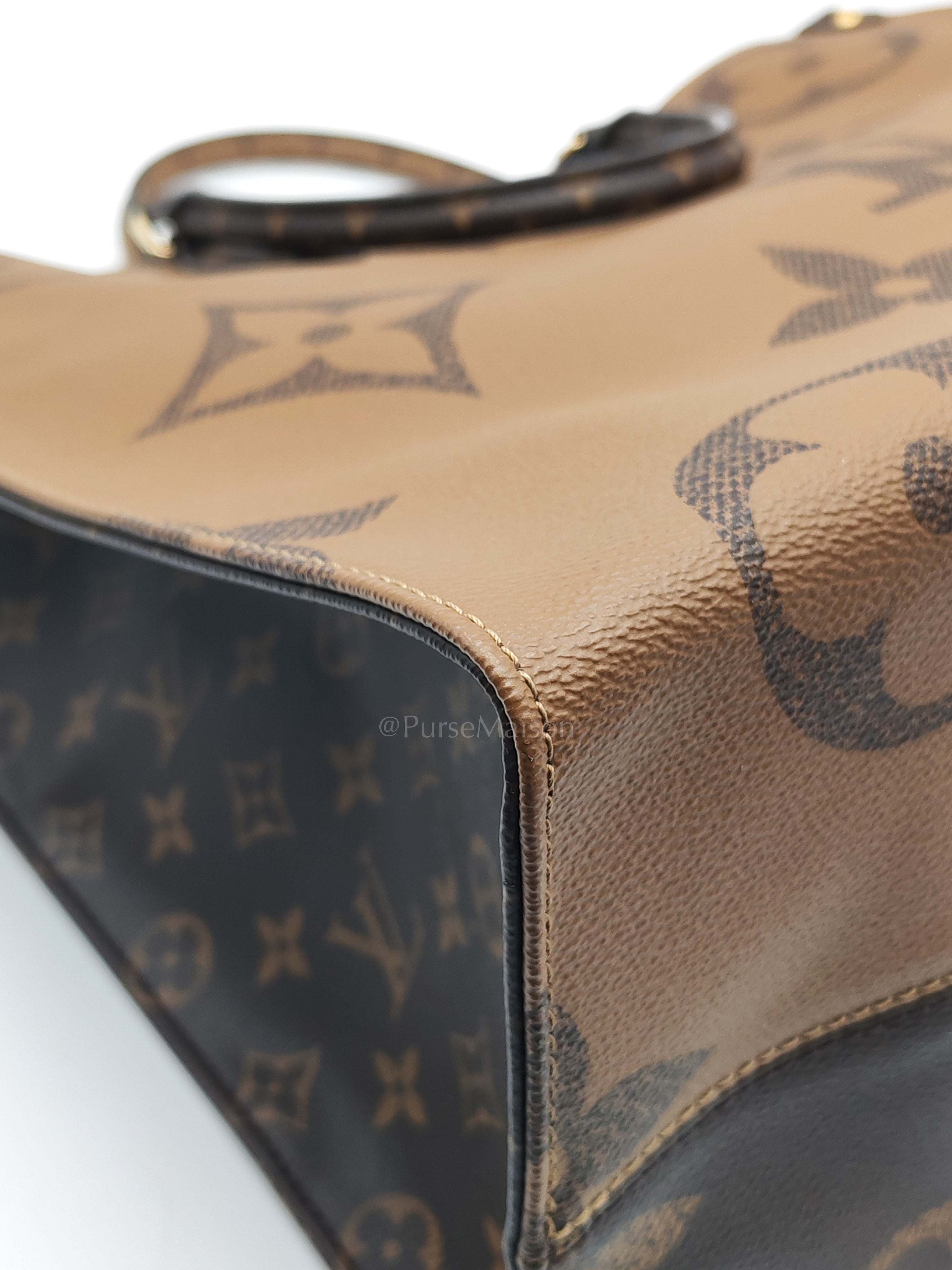 OnTheGo (OTG) GM in Reserve Monogram Canvas & Gold Hardware (DateCode: NZ4169) | Purse Maison Luxury Bags Shop