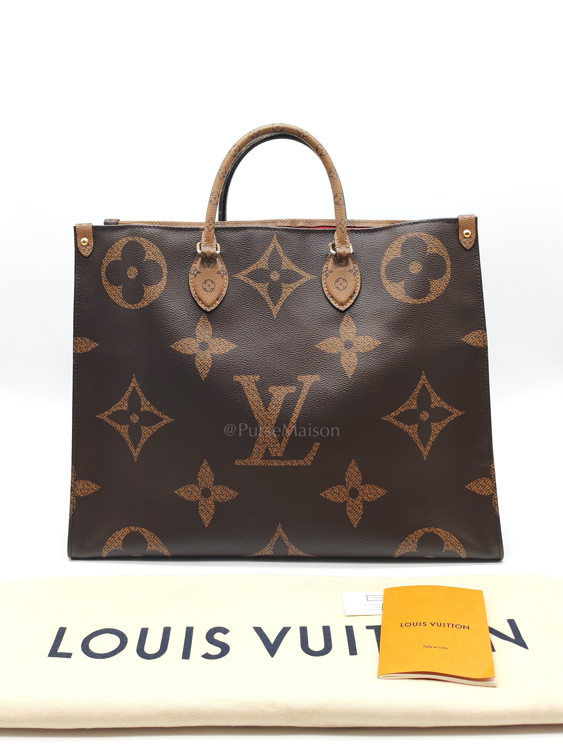 OnTheGo (OTG) GM in Reserve Monogram Canvas & Gold Hardware (DateCode: NZ4169) | Purse Maison Luxury Bags Shop