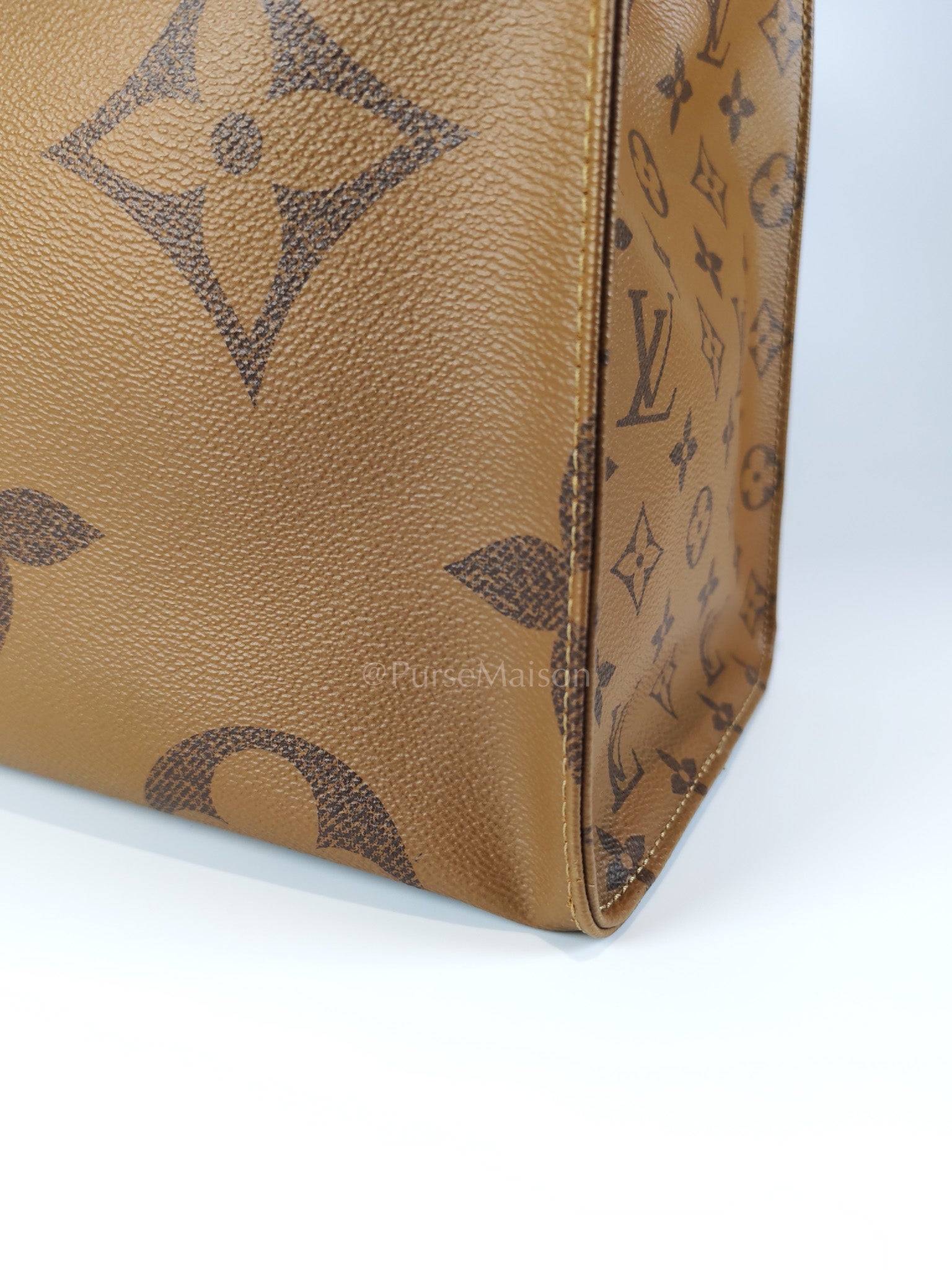 OnTheGo (OTG) GM In Reverse Monogram Canvas Tote Bag (Date Code: NZ3169) | Purse Maison Luxury Bags Shop