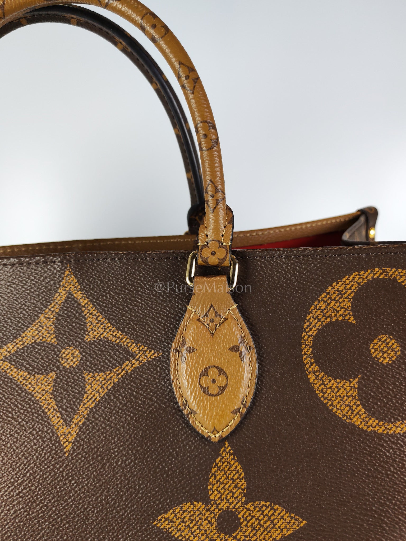 OnTheGo (OTG) GM In Reverse Monogram Canvas Tote Bag (Date Code: NZ3169) | Purse Maison Luxury Bags Shop