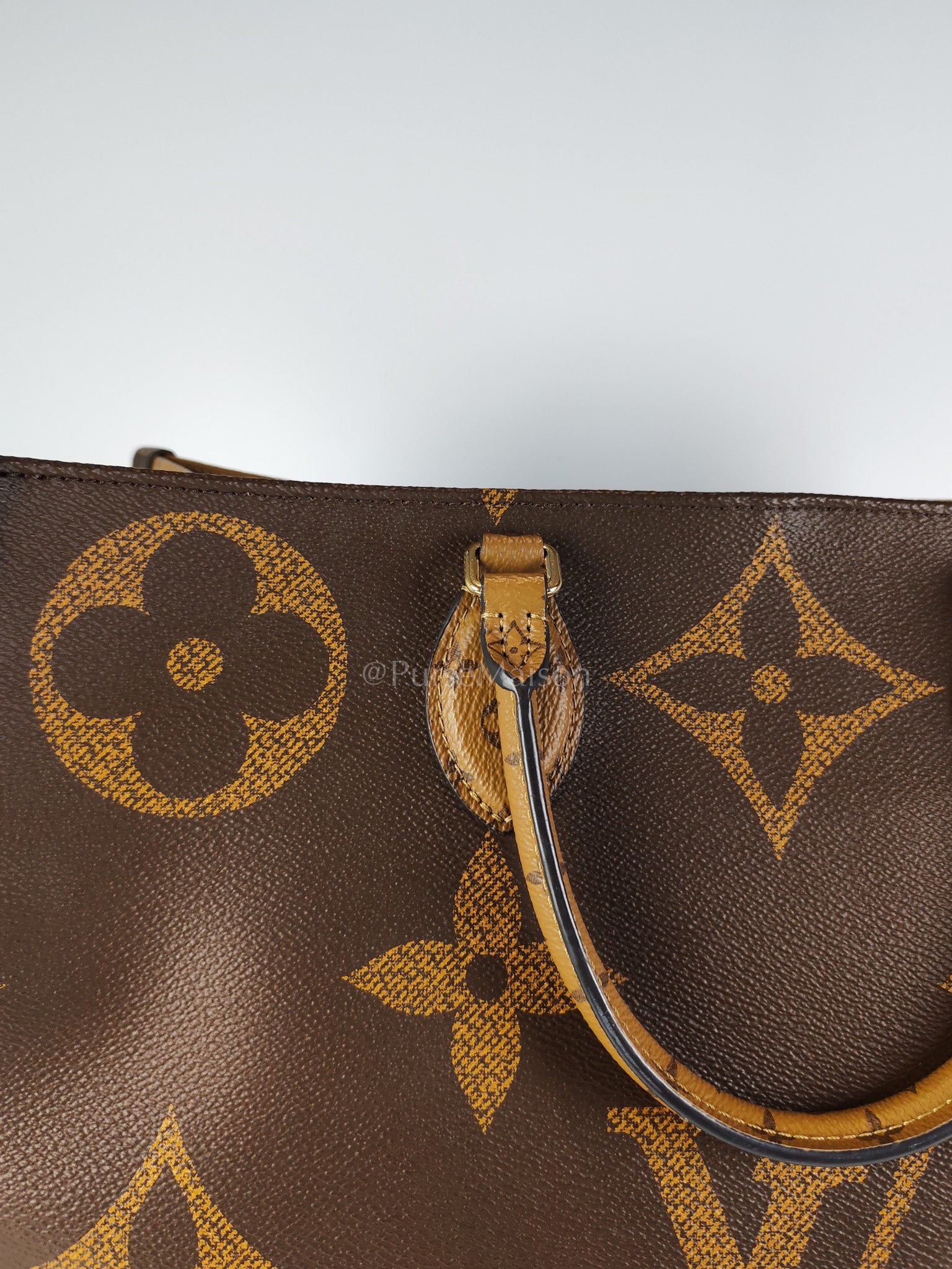 OnTheGo (OTG) GM In Reverse Monogram Canvas Tote Bag (Date Code: NZ3169) | Purse Maison Luxury Bags Shop