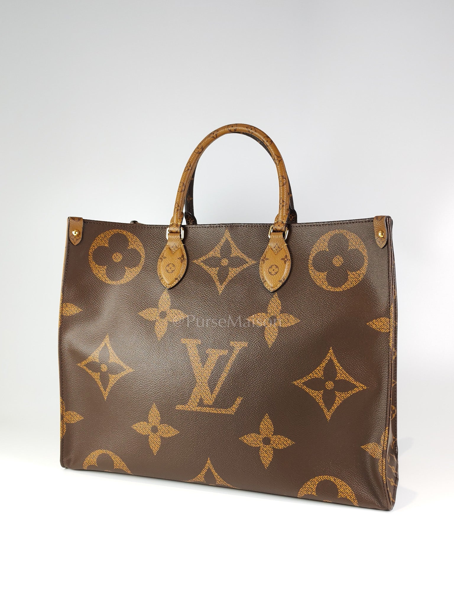 OnTheGo (OTG) GM In Reverse Monogram Canvas Tote Bag (Date Code: NZ3169) | Purse Maison Luxury Bags Shop