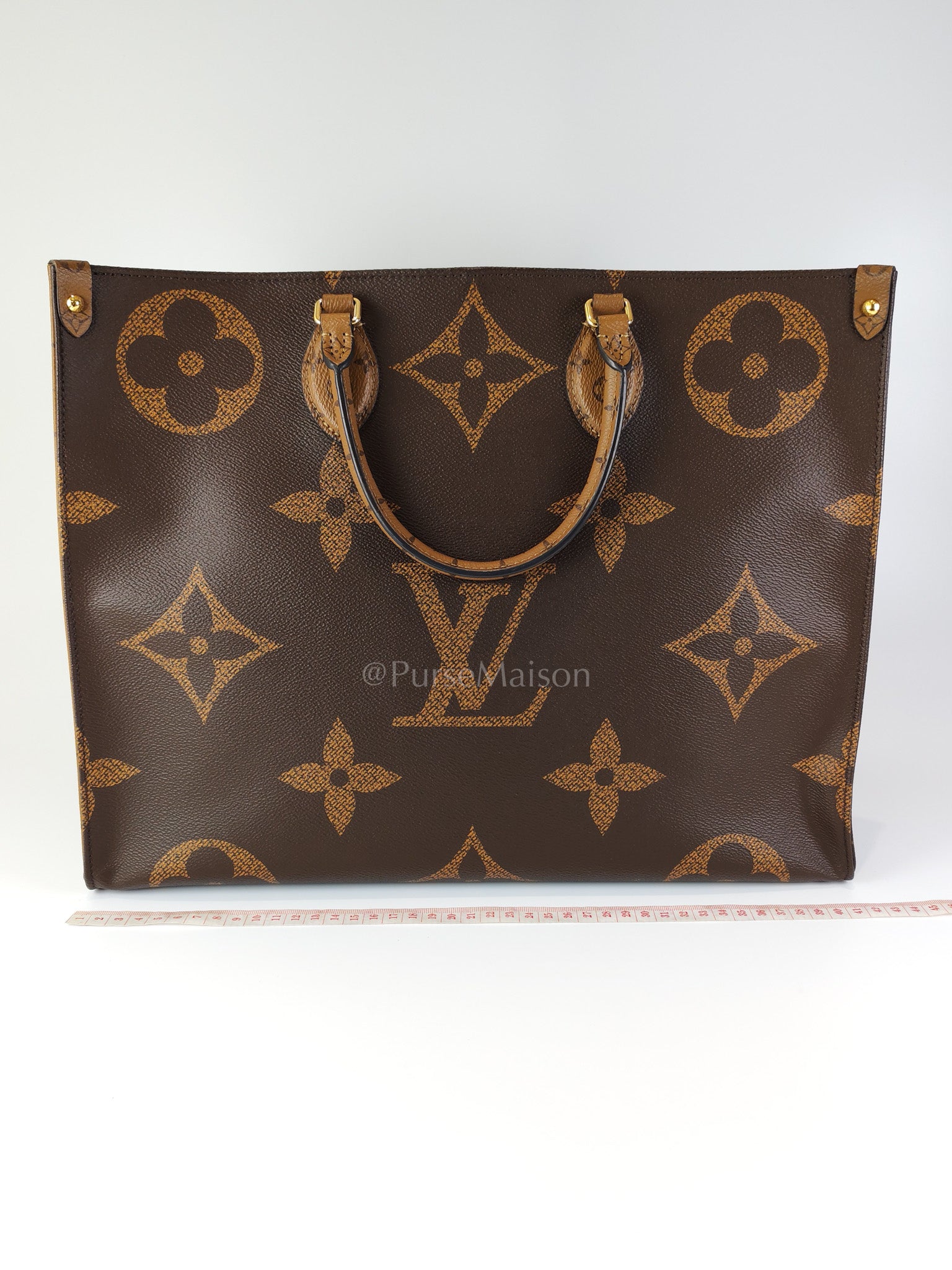 OnTheGo (OTG) GM In Reverse Monogram Canvas Tote Bag (Date Code: NZ3169) | Purse Maison Luxury Bags Shop