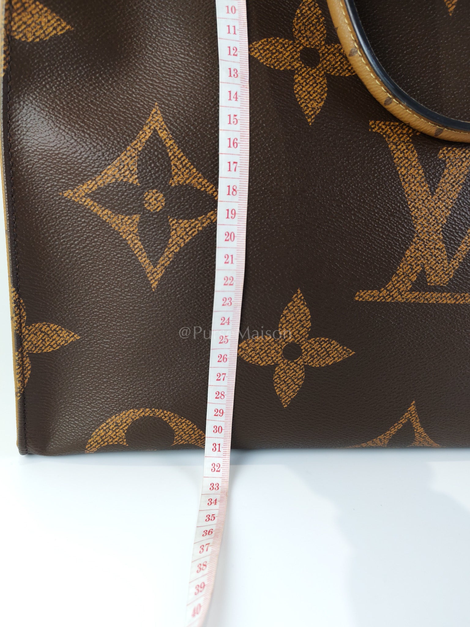 OnTheGo (OTG) GM In Reverse Monogram Canvas Tote Bag (Date Code: NZ3169) | Purse Maison Luxury Bags Shop