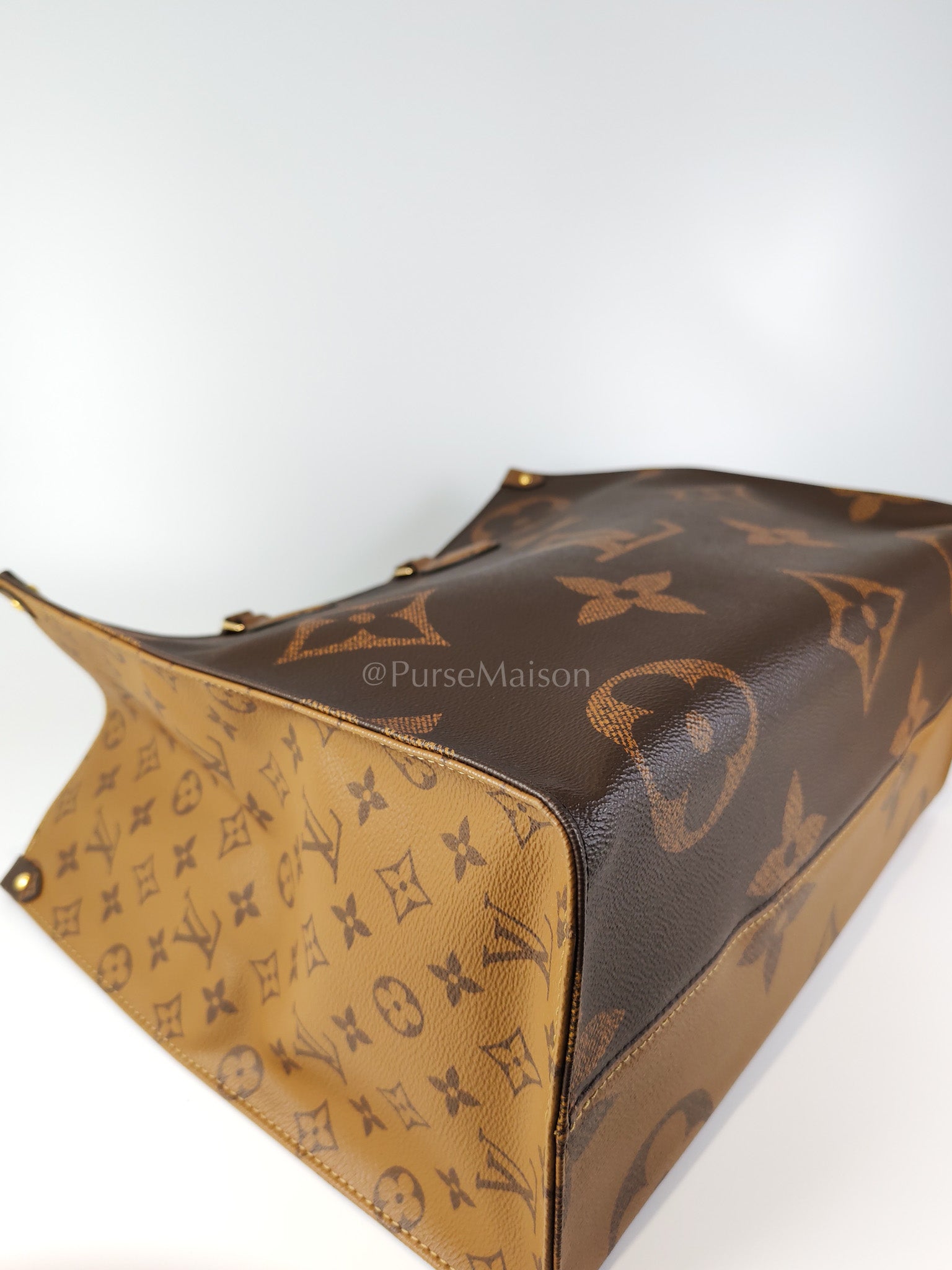 OnTheGo (OTG) GM In Reverse Monogram Canvas Tote Bag (Date Code: NZ3169) | Purse Maison Luxury Bags Shop