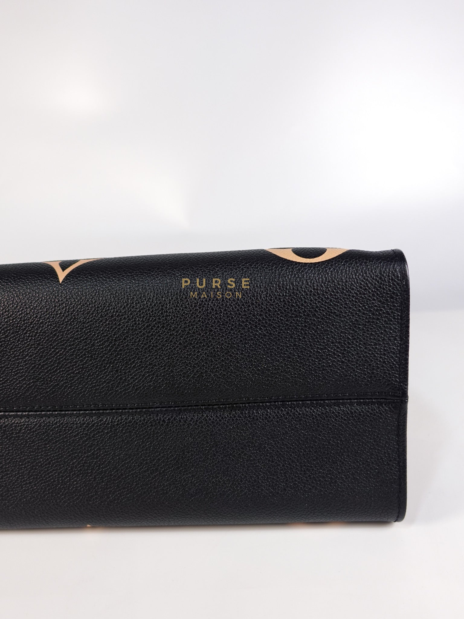 OnTheGo (OTG) MM Bi-color Monogram Empreinte Leather(Microchip) | Purse Maison Luxury Bags Shop