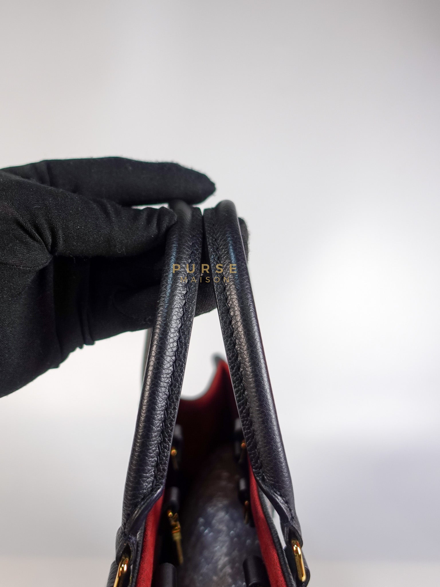 OnTheGo (OTG) MM Bi-color Monogram Empreinte Leather(Microchip) | Purse Maison Luxury Bags Shop