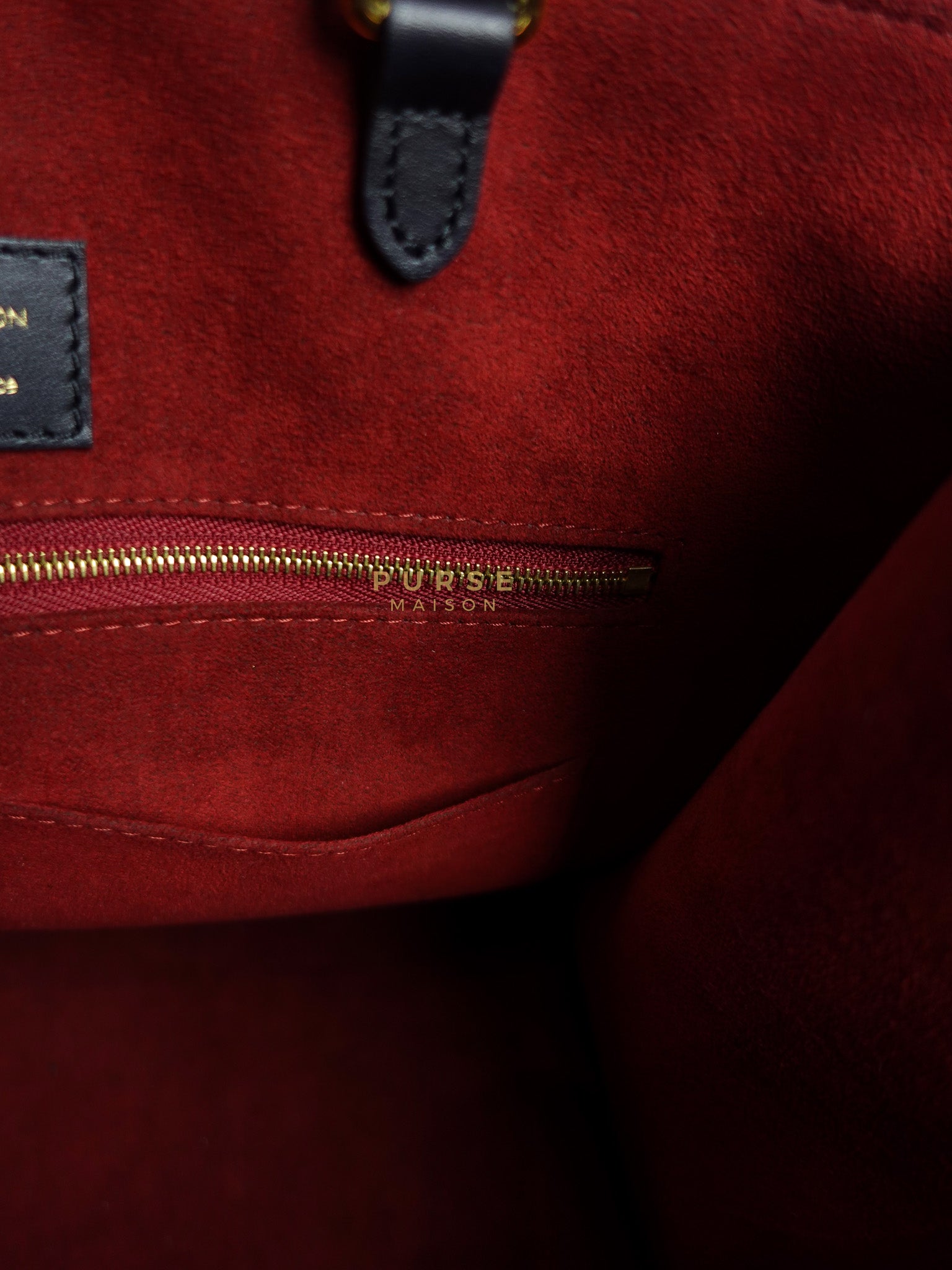 OnTheGo (OTG) MM Bi-color Monogram Empreinte Leather(Microchip) | Purse Maison Luxury Bags Shop
