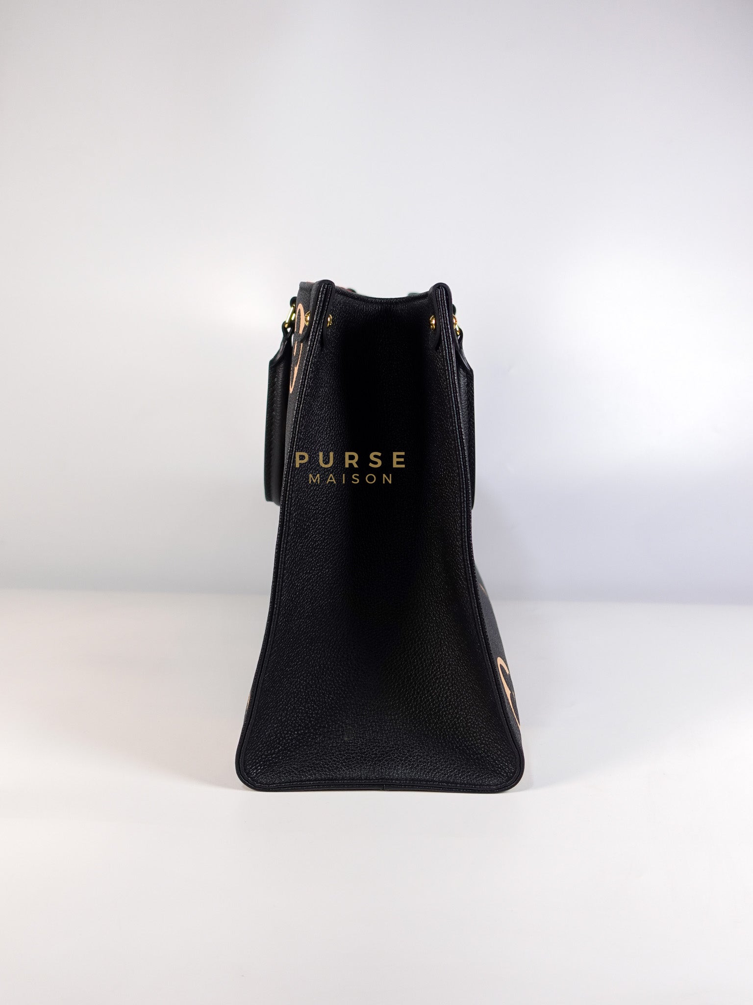 OnTheGo (OTG) MM Bi-color Monogram Empreinte Leather(Microchip) | Purse Maison Luxury Bags Shop