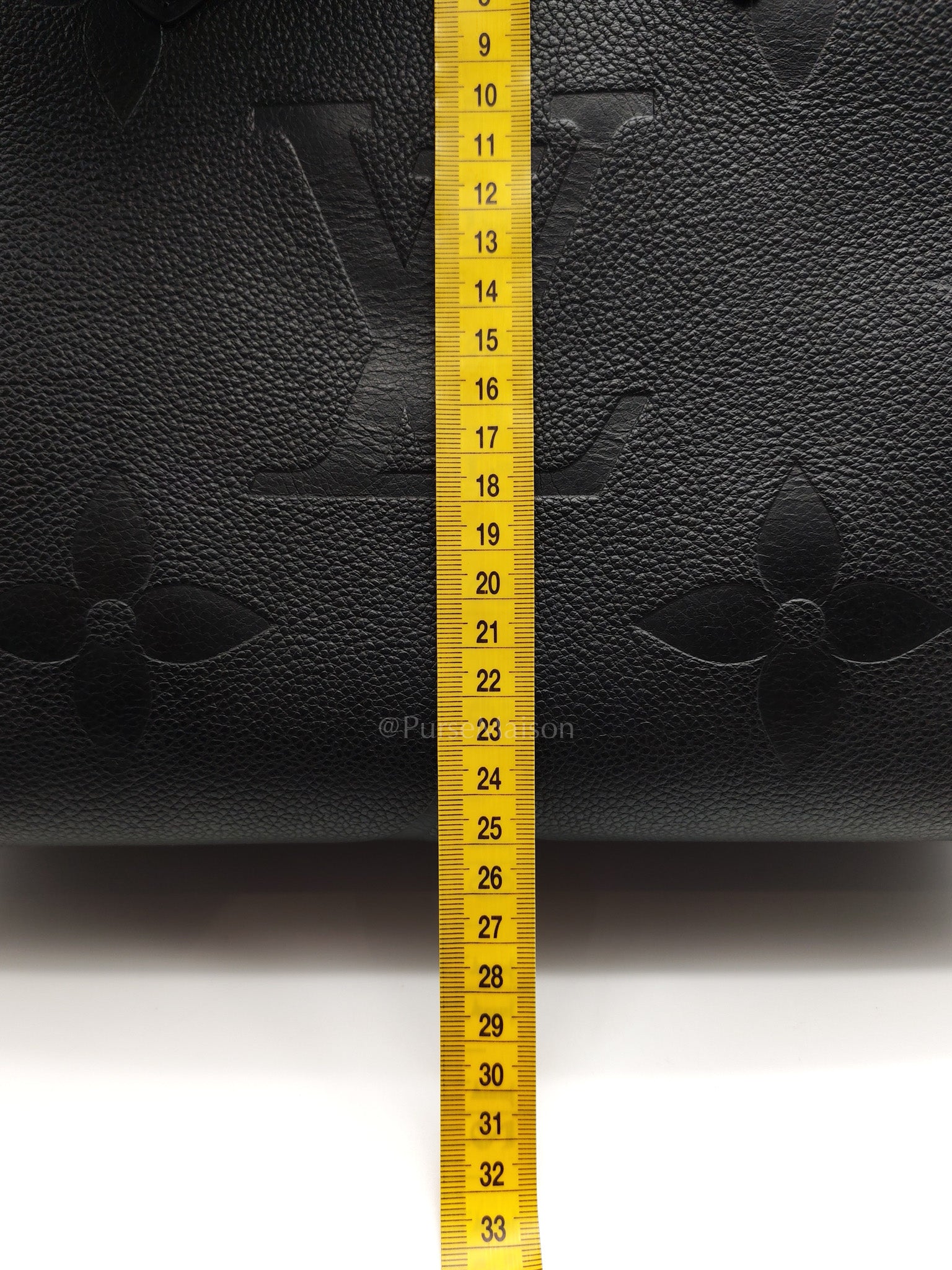 OnTheGo (OTG) MM in Black Empreinte Leather Tote Bag (Microchip) | Purse Maison Luxury Bags Shop