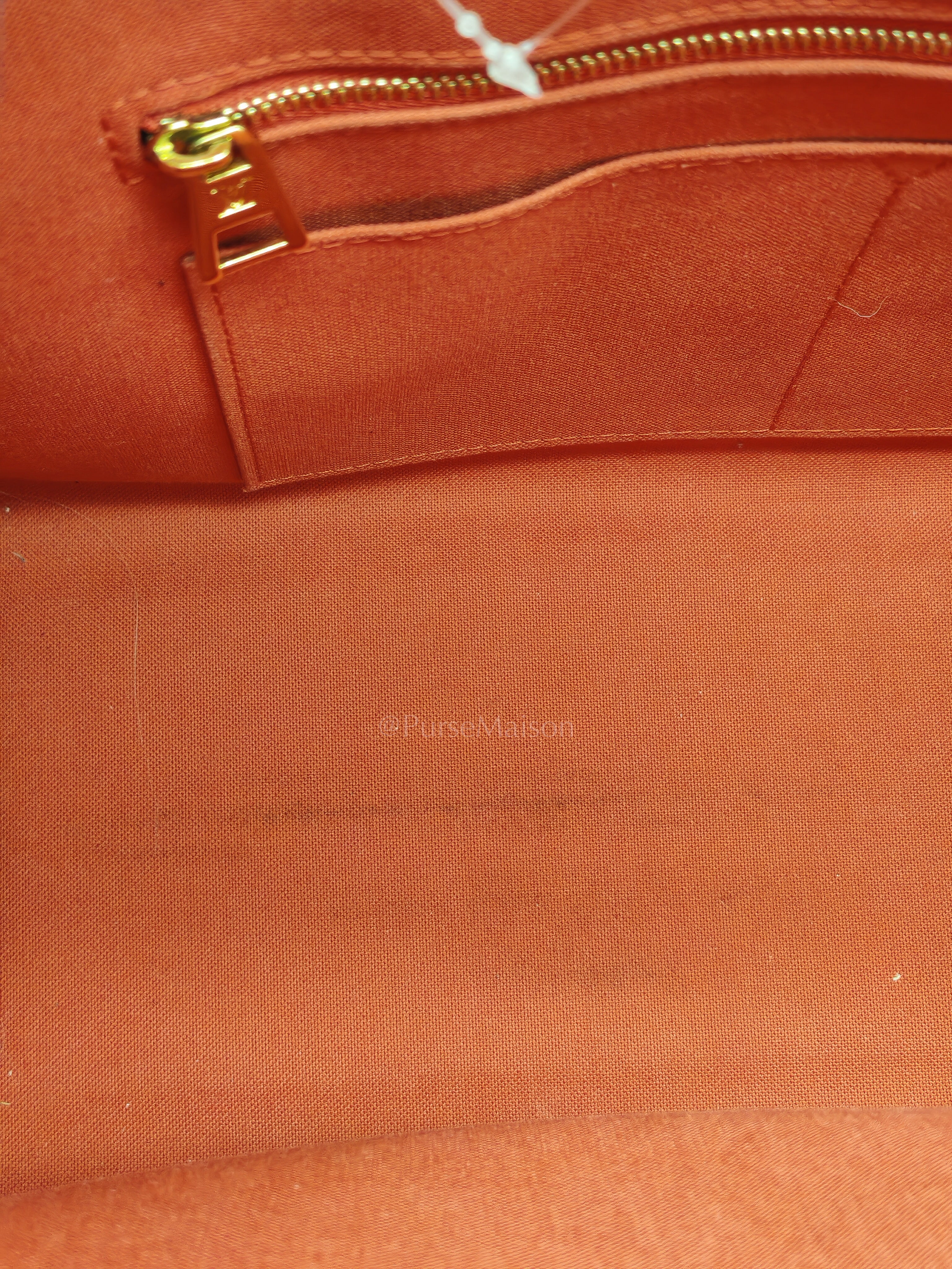 OnTheGo (OTG) MM in Reverse Monogram Canvas and Gold Hardware Microchip | Purse Maison Luxury Bags Shop