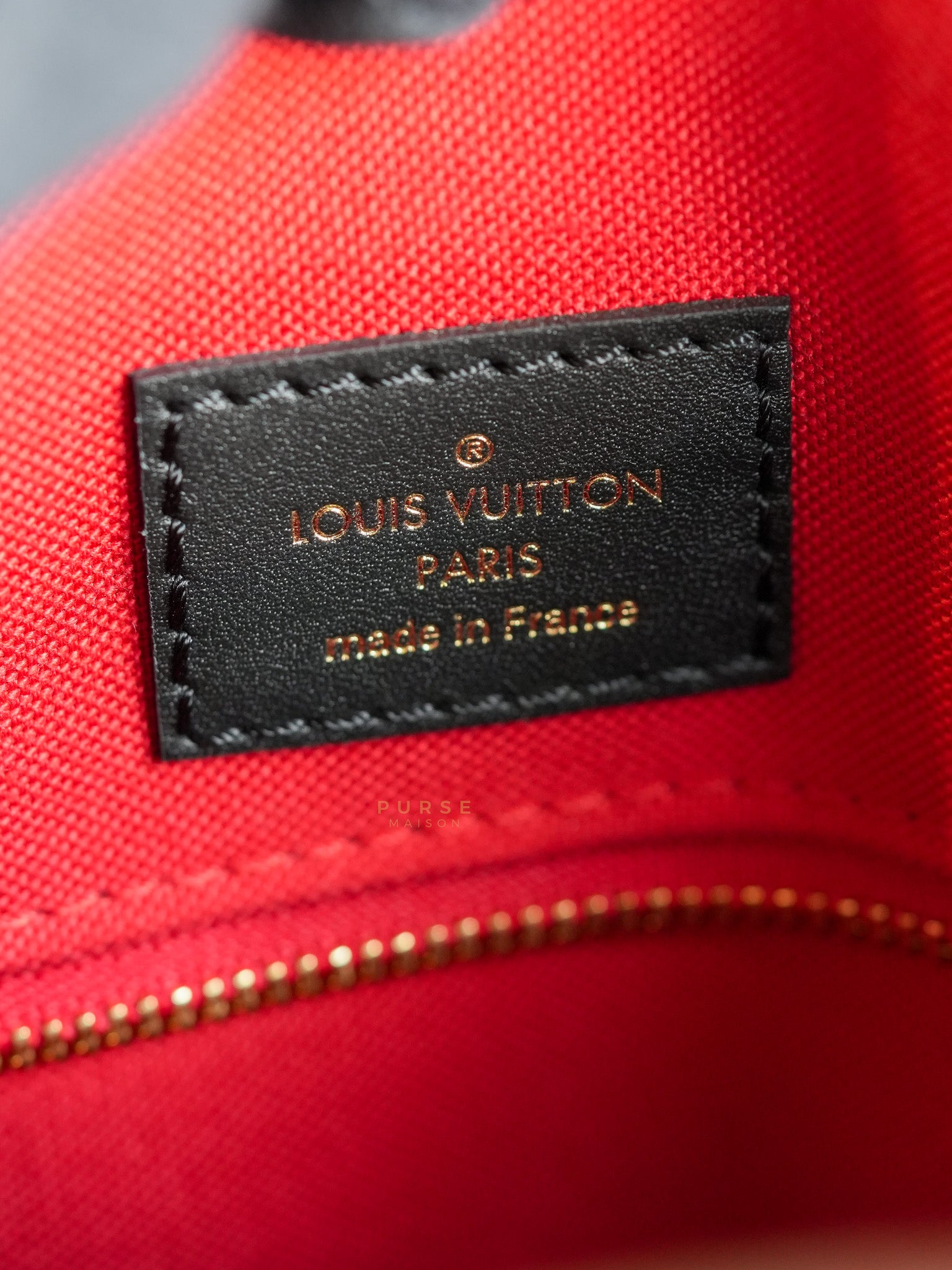 OnTheGo (OTG) MM in Reverse Monogram Canvas (Microchip) | Purse Maison Luxury Bags Shop