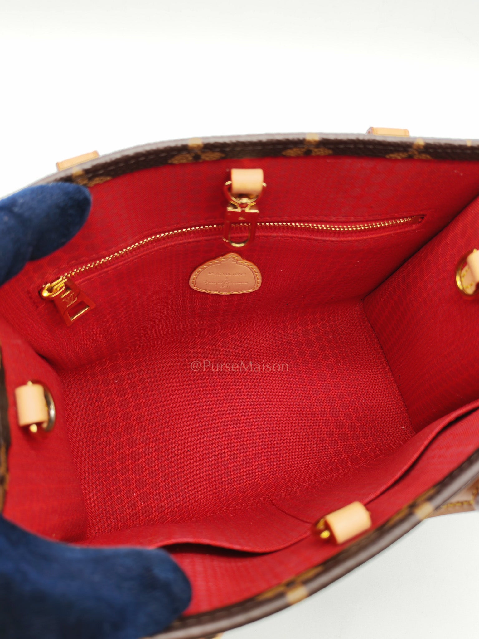 OnTheGo (OTG) PM in Yayoi Kusama Monogram Painted Dots Canvas (Microchip) | Purse Maison Luxury Bags Shop