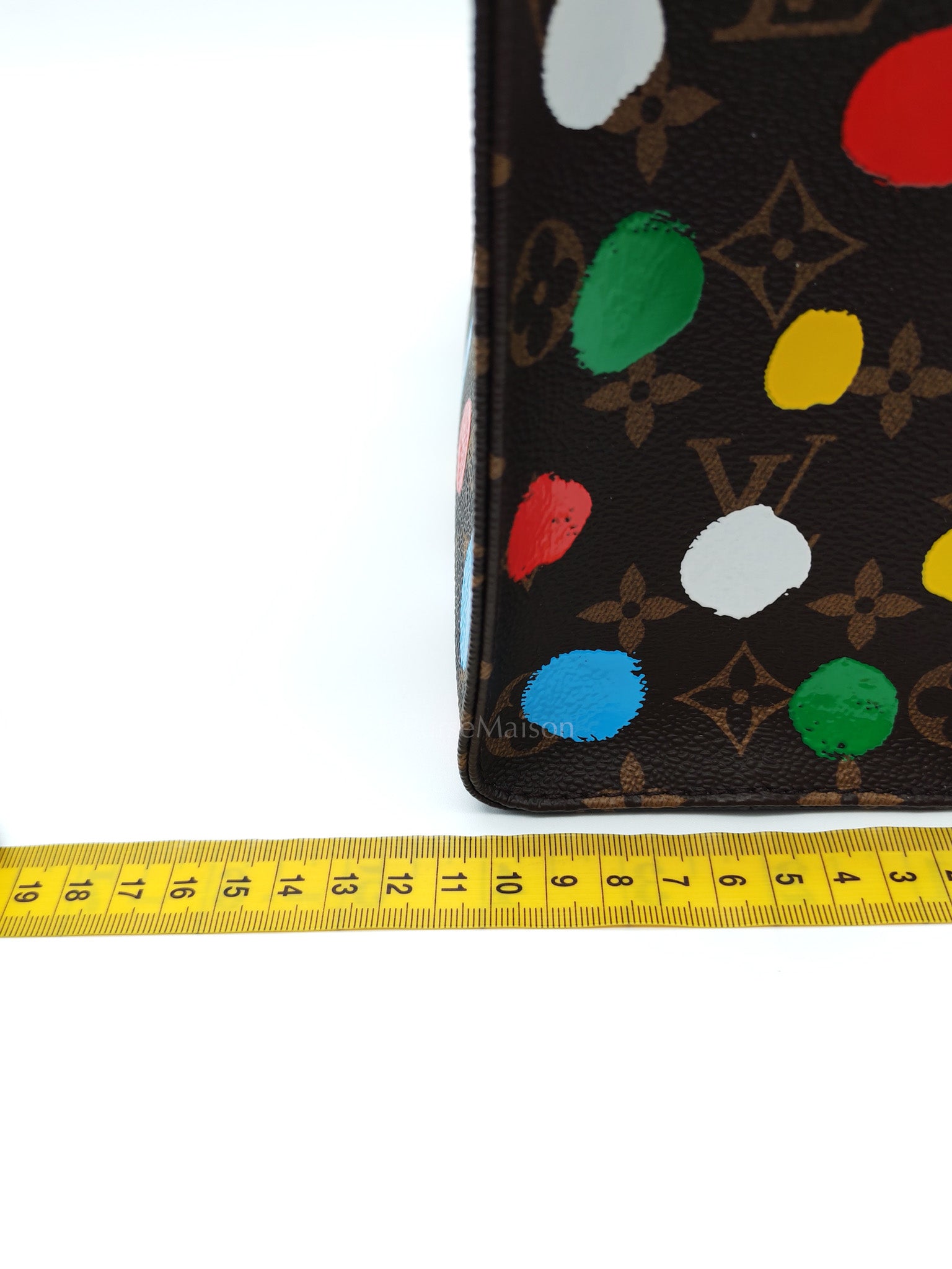 OnTheGo (OTG) PM in Yayoi Kusama Monogram Painted Dots Canvas (Microchip) | Purse Maison Luxury Bags Shop