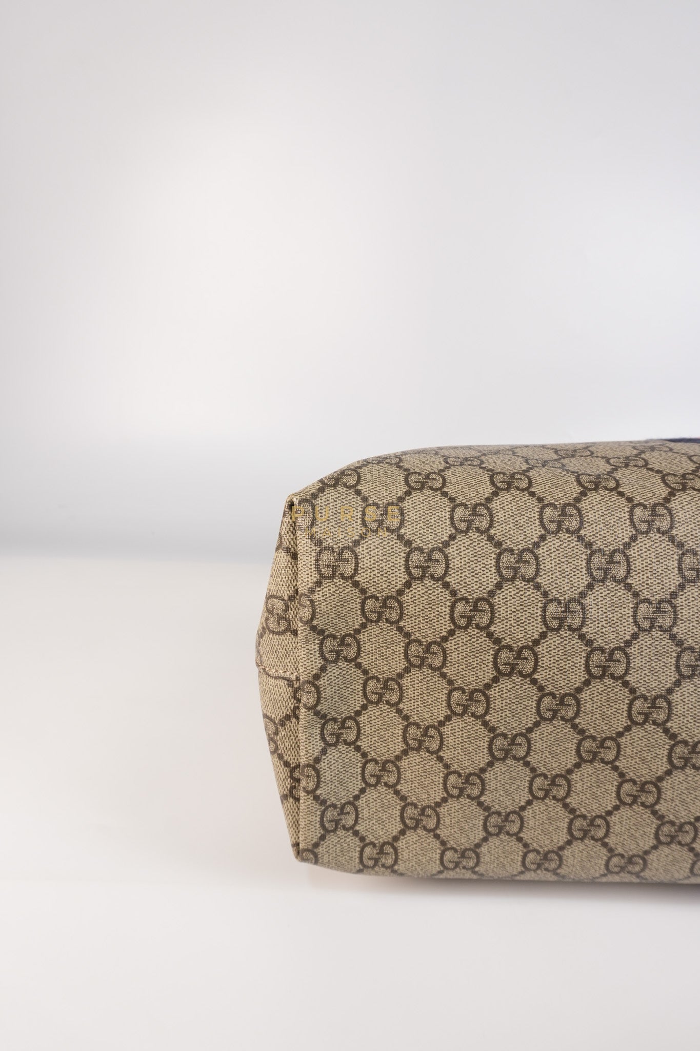 Ophidia Large Tote Bag in Cream/Red/Blue | Purse Maison Luxury Bags Shop