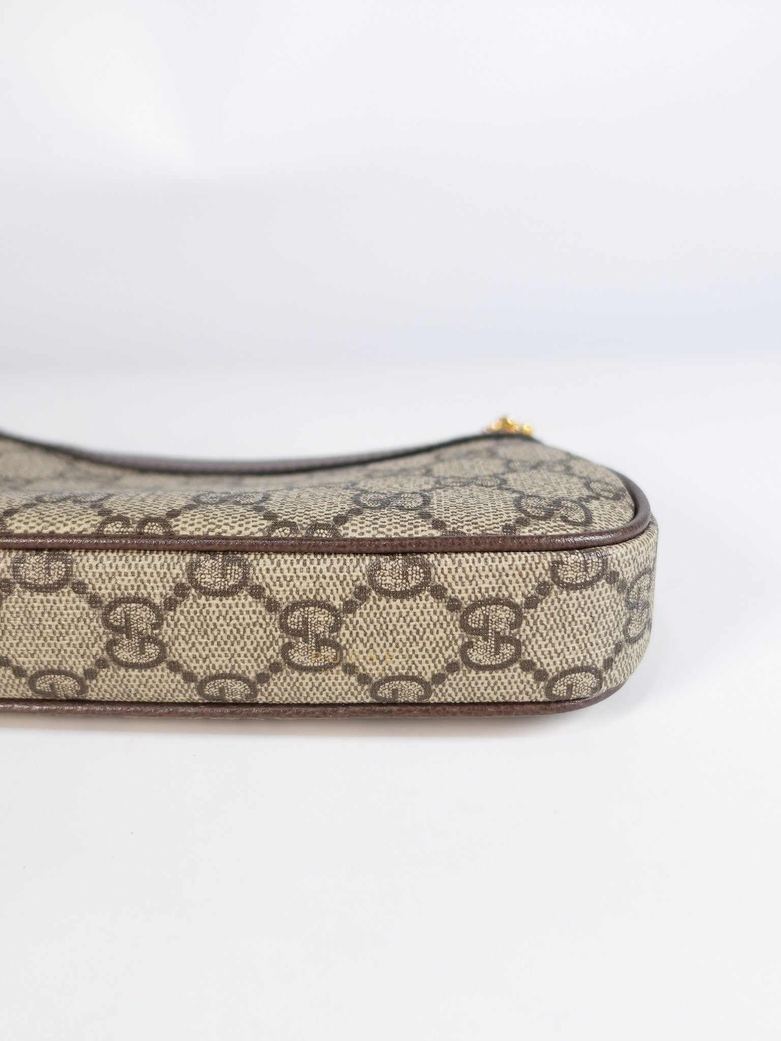 Ophidia Bag Mini in Brown Gold Hardware | Purse Maison Luxury Bags Shop