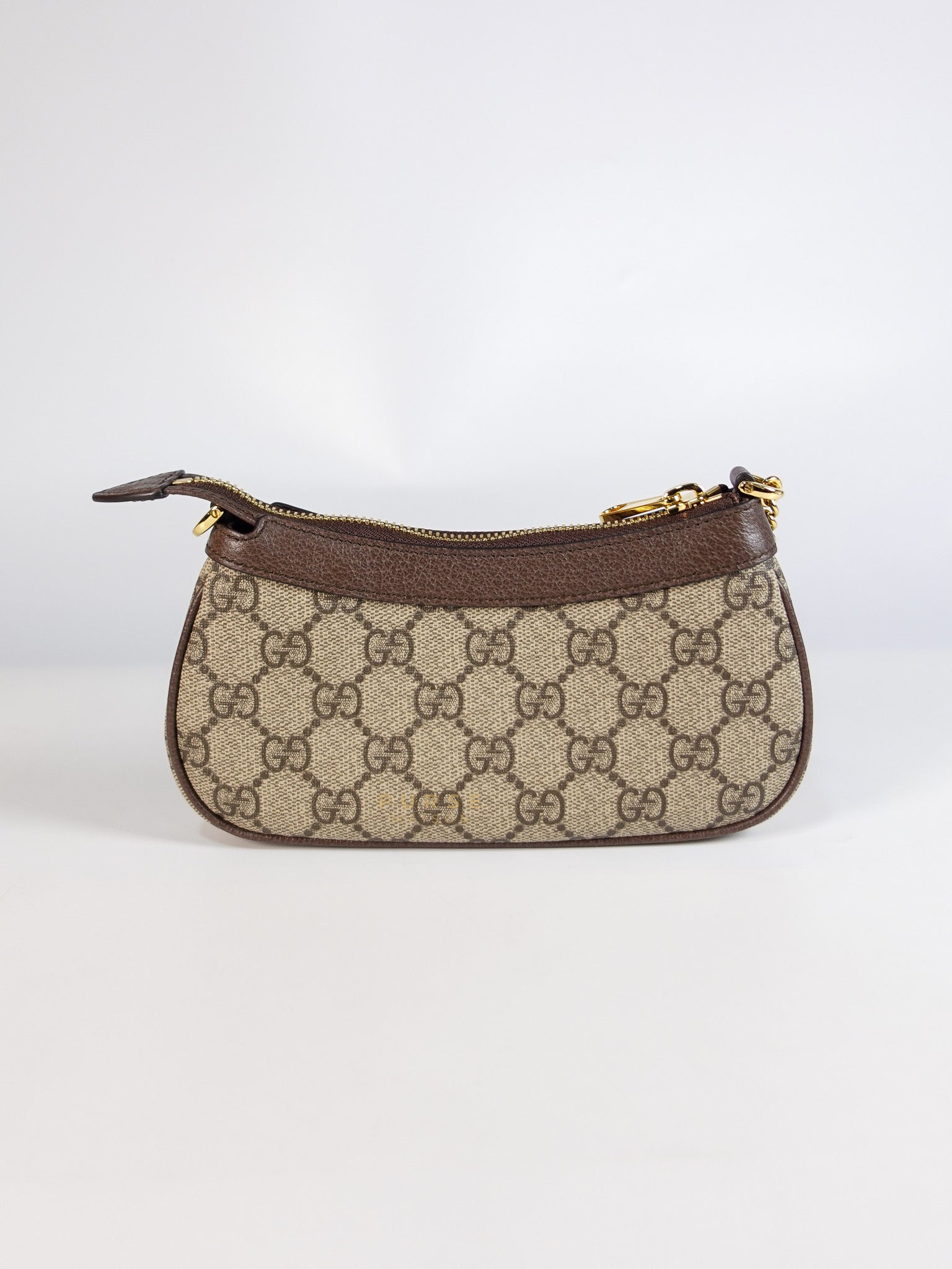 Ophidia Bag Mini in Brown Gold Hardware | Purse Maison Luxury Bags Shop