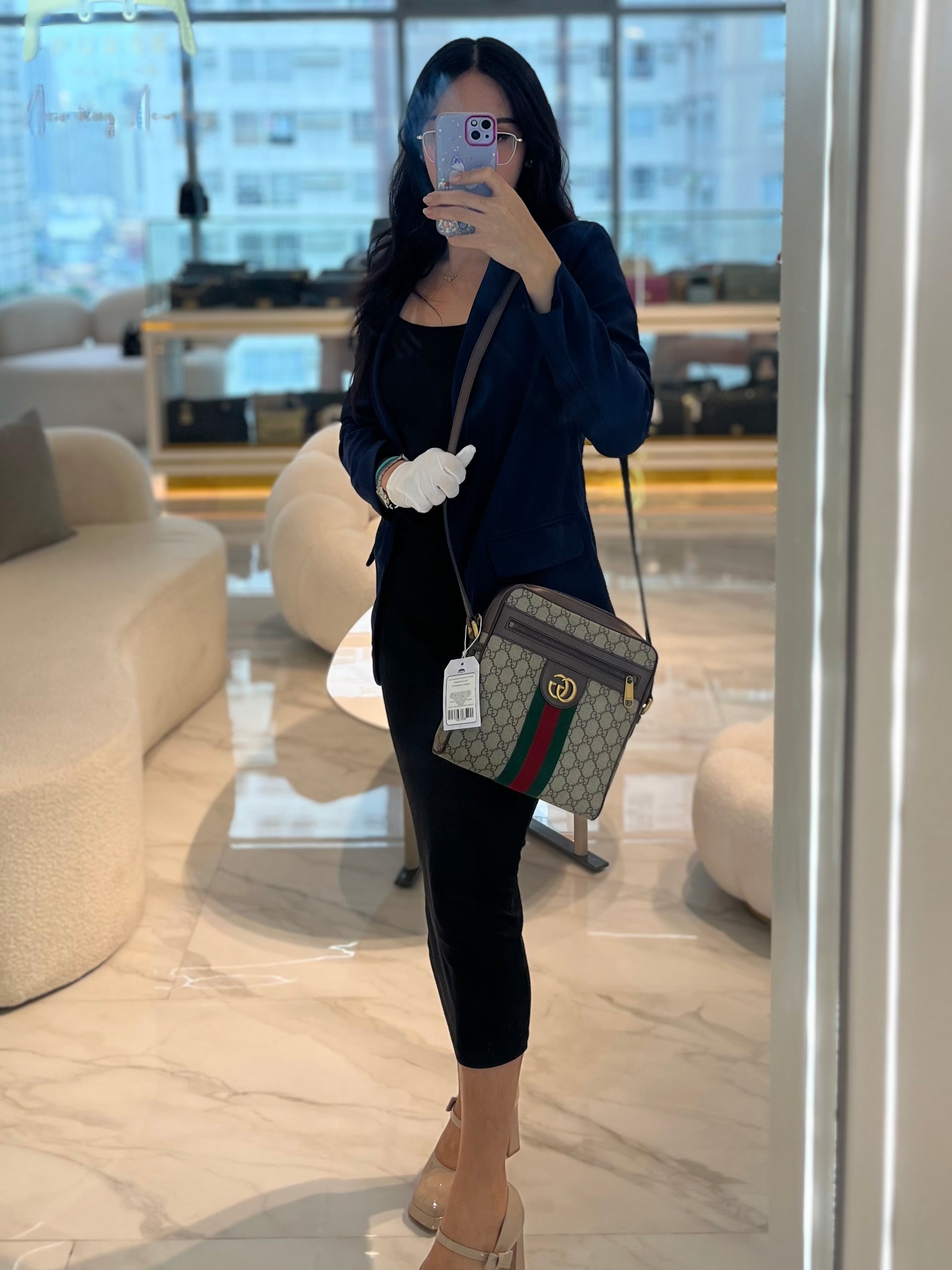 Ophidia Crossbody Messsenger Bag | Purse Maison Luxury Bags Shop