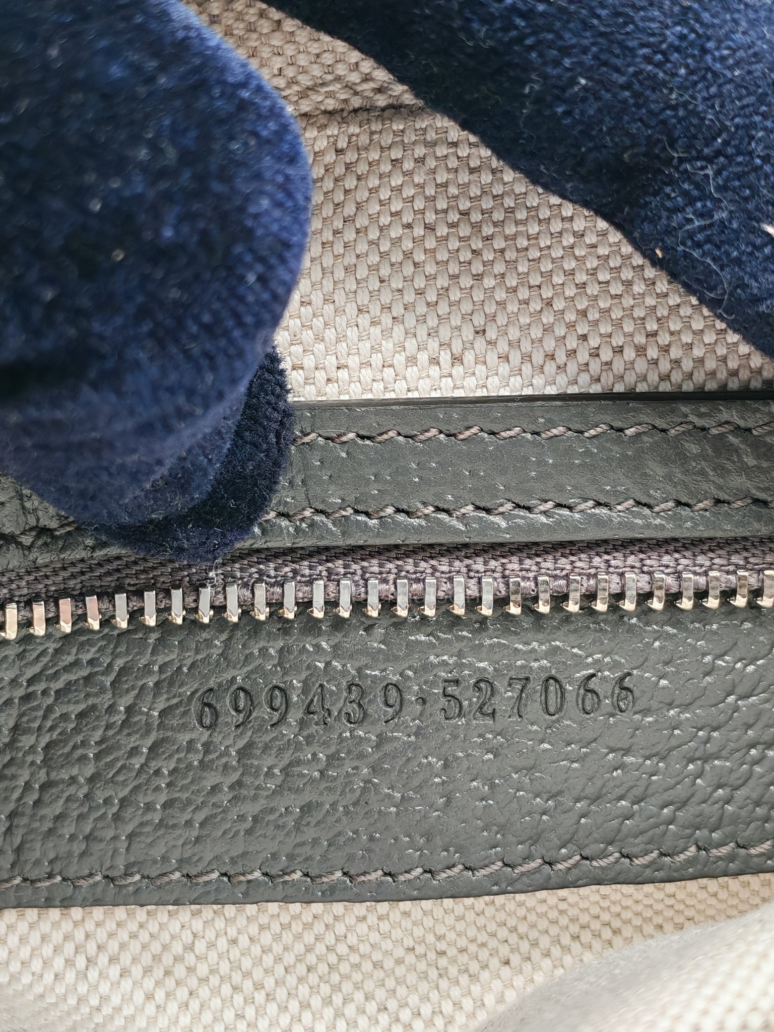 Ophidia Gray Supreme Canvas Clutch Bag | Purse Maison Luxury Bags Shop