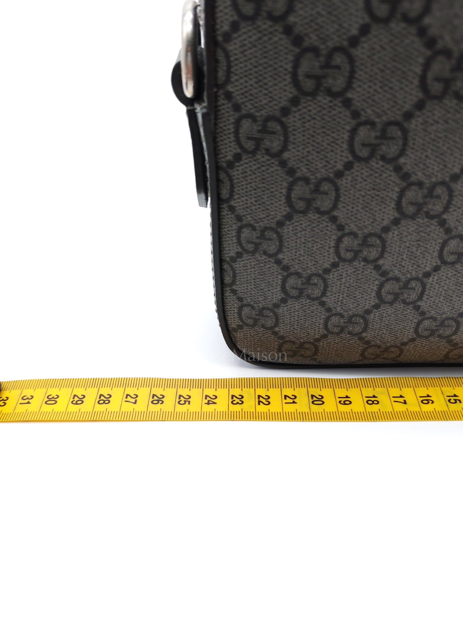 Ophidia Gray Supreme Canvas Clutch Bag | Purse Maison Luxury Bags Shop