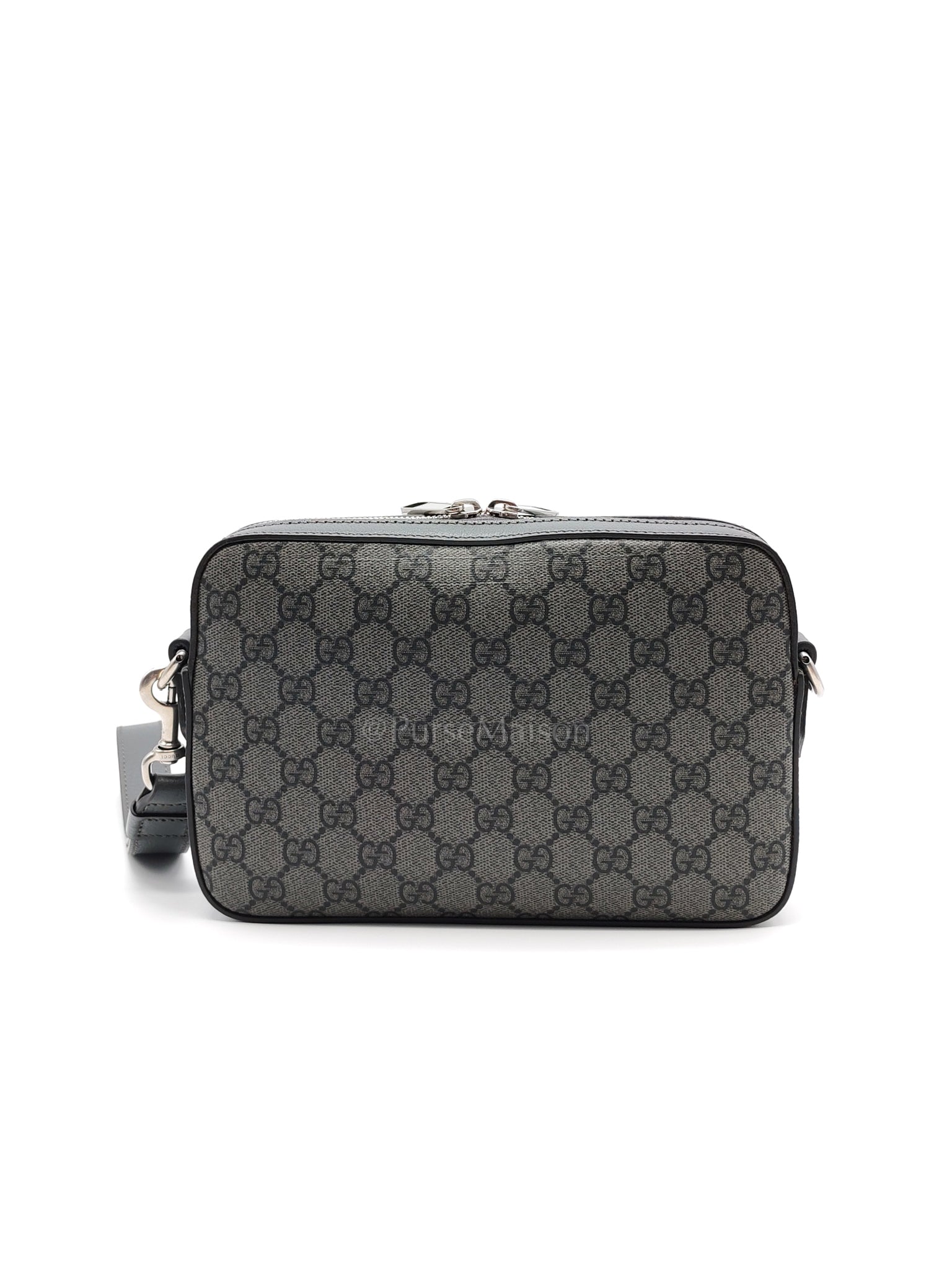 Ophidia Gray Supreme Canvas Clutch Bag | Purse Maison Luxury Bags Shop