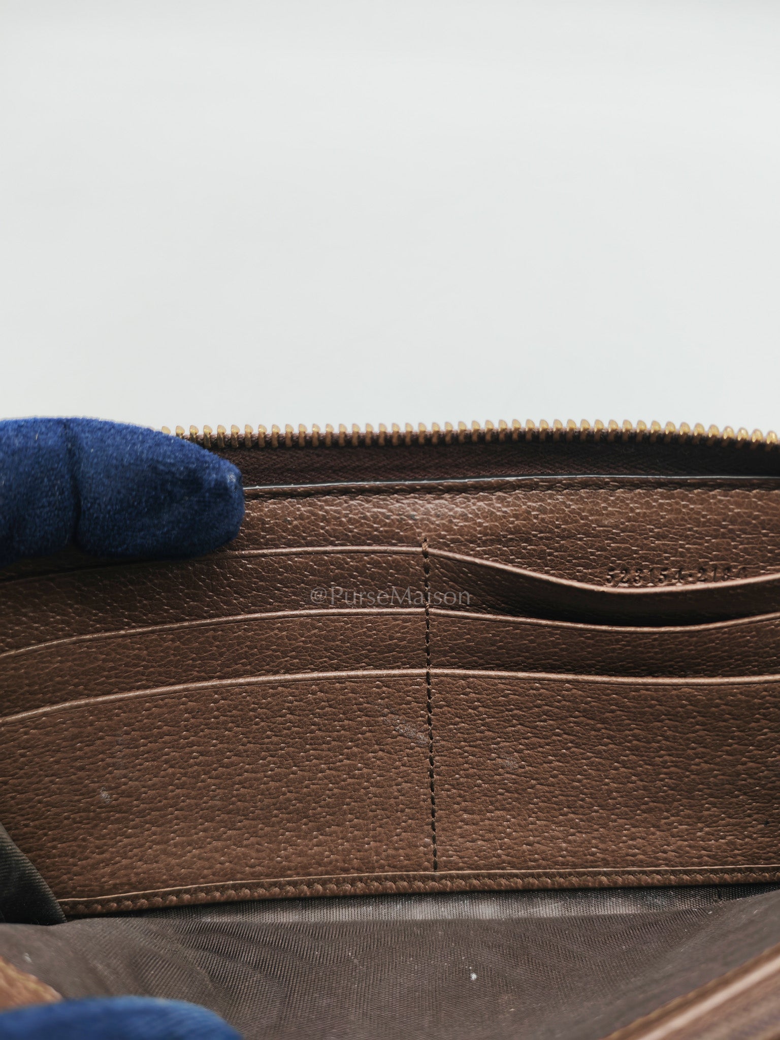 Ophidia Long Wallet in GG Supreme Canvas | Purse Maison Luxury Bags Shop