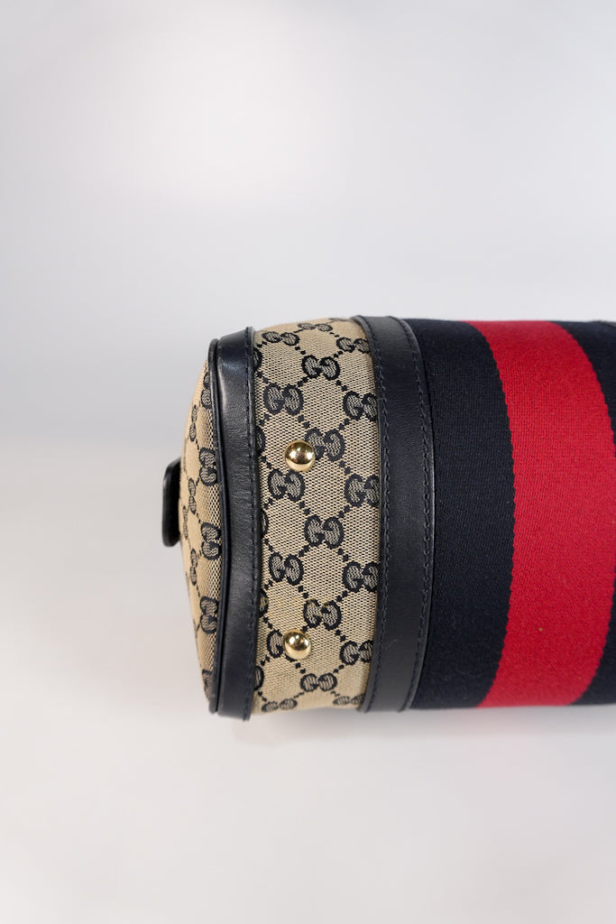 Ophidia Medium Boston in GG Supreme Canvas | Purse Maison Luxury Bags Shop