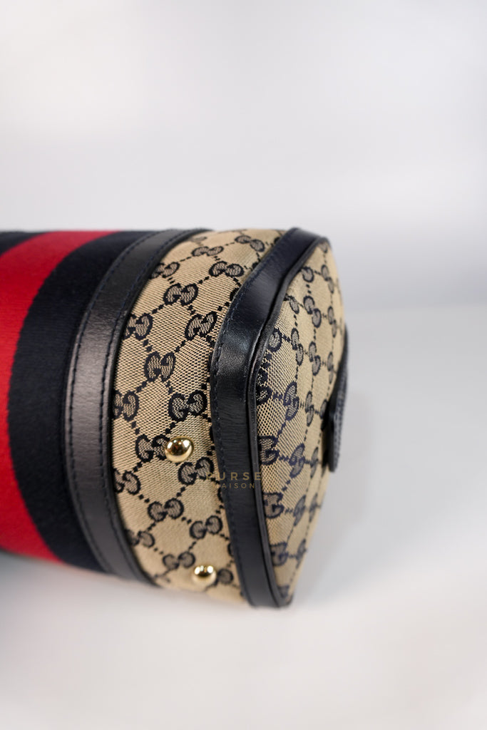 Ophidia Medium Boston in GG Supreme Canvas | Purse Maison Luxury Bags Shop