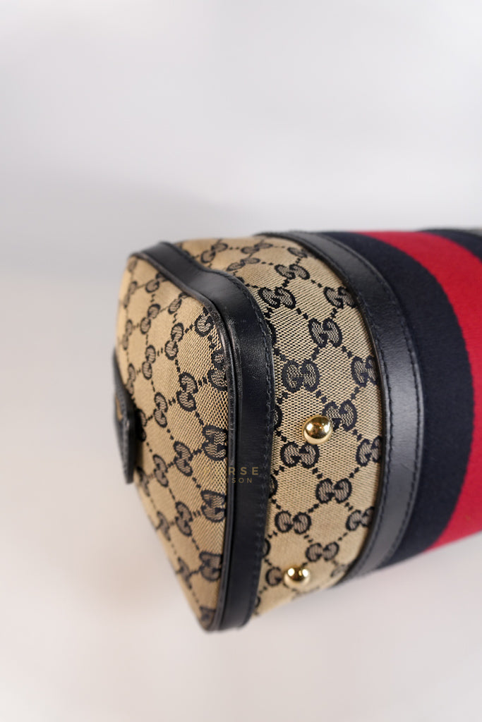 Ophidia Medium Boston in GG Supreme Canvas | Purse Maison Luxury Bags Shop