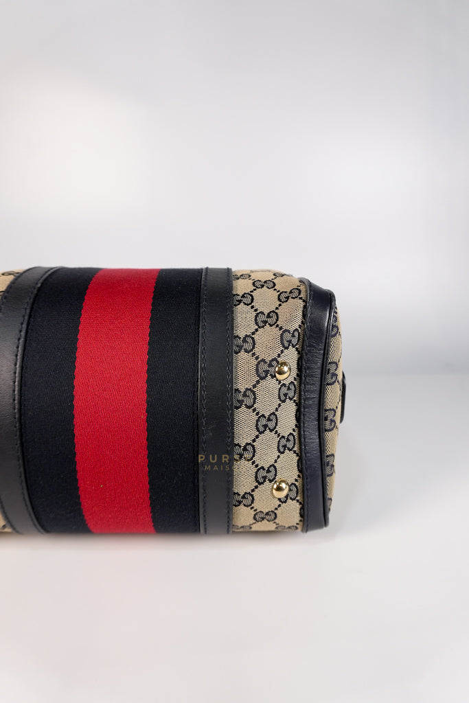 Ophidia Medium Boston in GG Supreme Canvas | Purse Maison Luxury Bags Shop