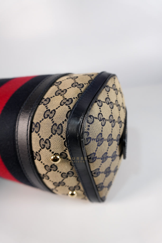 Ophidia Medium Boston in GG Supreme Canvas | Purse Maison Luxury Bags Shop