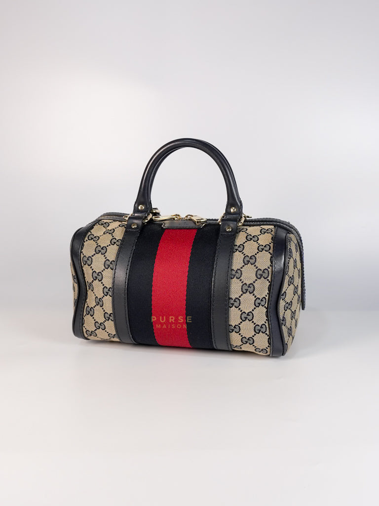Ophidia Medium Boston in GG Supreme Canvas | Purse Maison Luxury Bags Shop