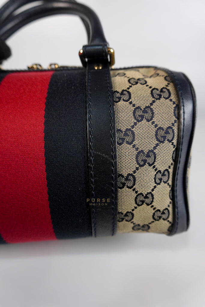 Ophidia Medium Boston in GG Supreme Canvas | Purse Maison Luxury Bags Shop
