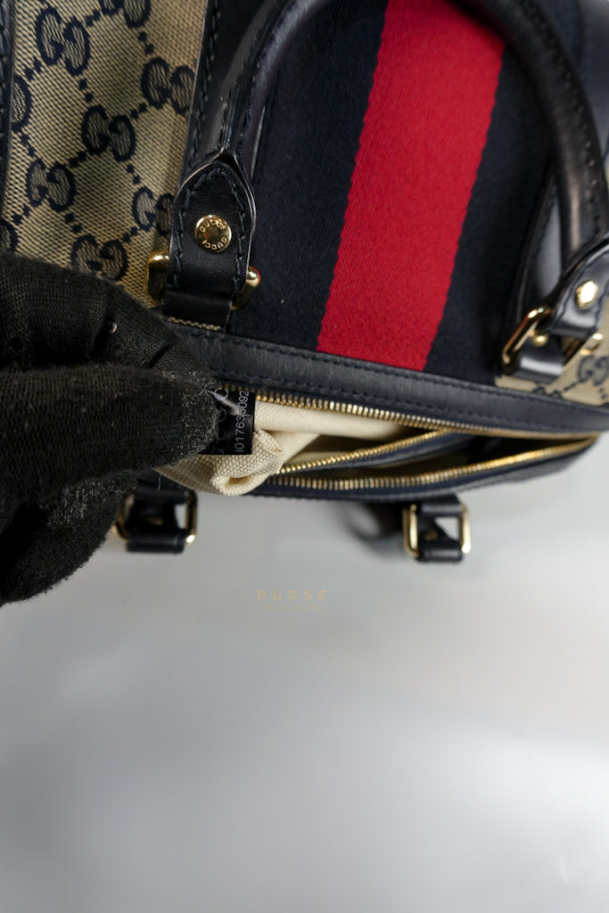 Ophidia Medium Boston in GG Supreme Canvas | Purse Maison Luxury Bags Shop