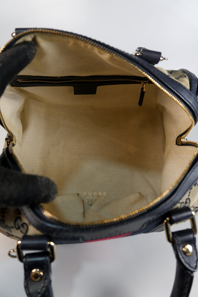 Ophidia Medium Boston in GG Supreme Canvas | Purse Maison Luxury Bags Shop