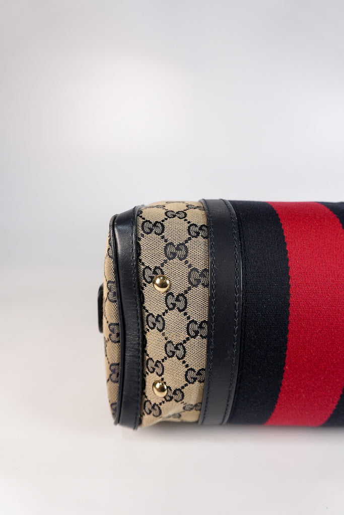 Ophidia Medium Boston in GG Supreme Canvas | Purse Maison Luxury Bags Shop