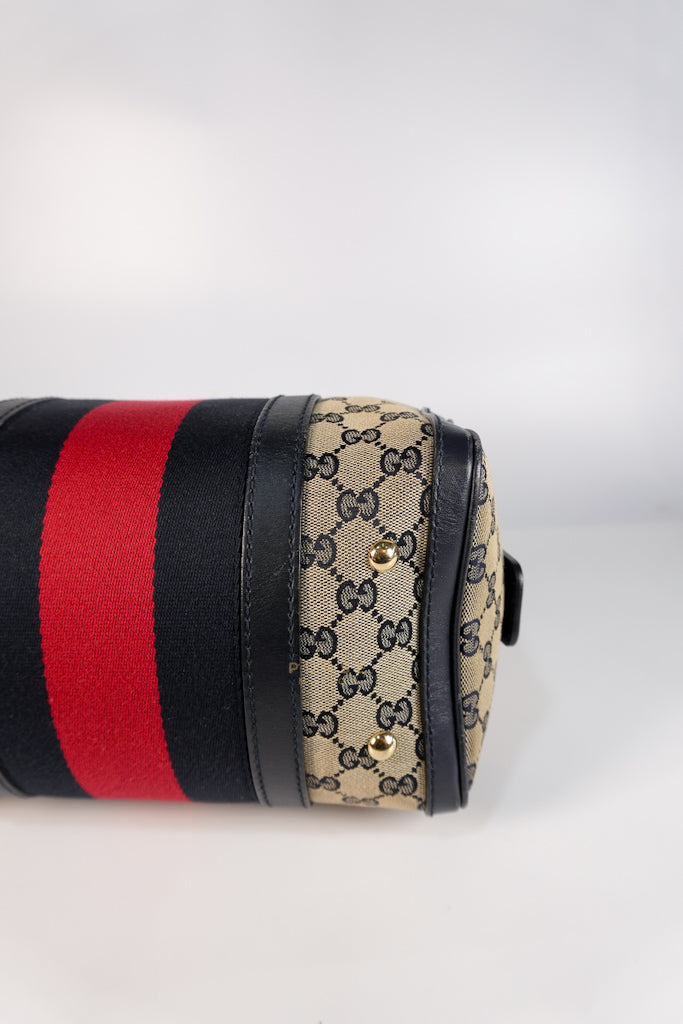 Ophidia Medium Boston in GG Supreme Canvas | Purse Maison Luxury Bags Shop