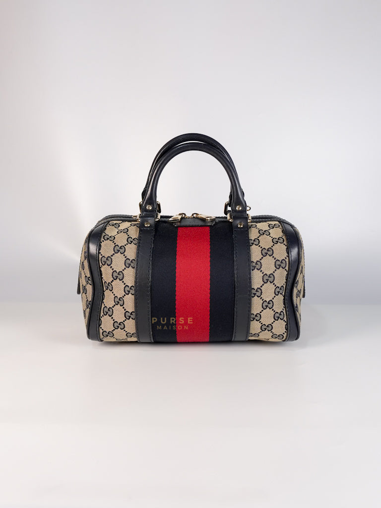 Ophidia Medium Boston in GG Supreme Canvas | Purse Maison Luxury Bags Shop