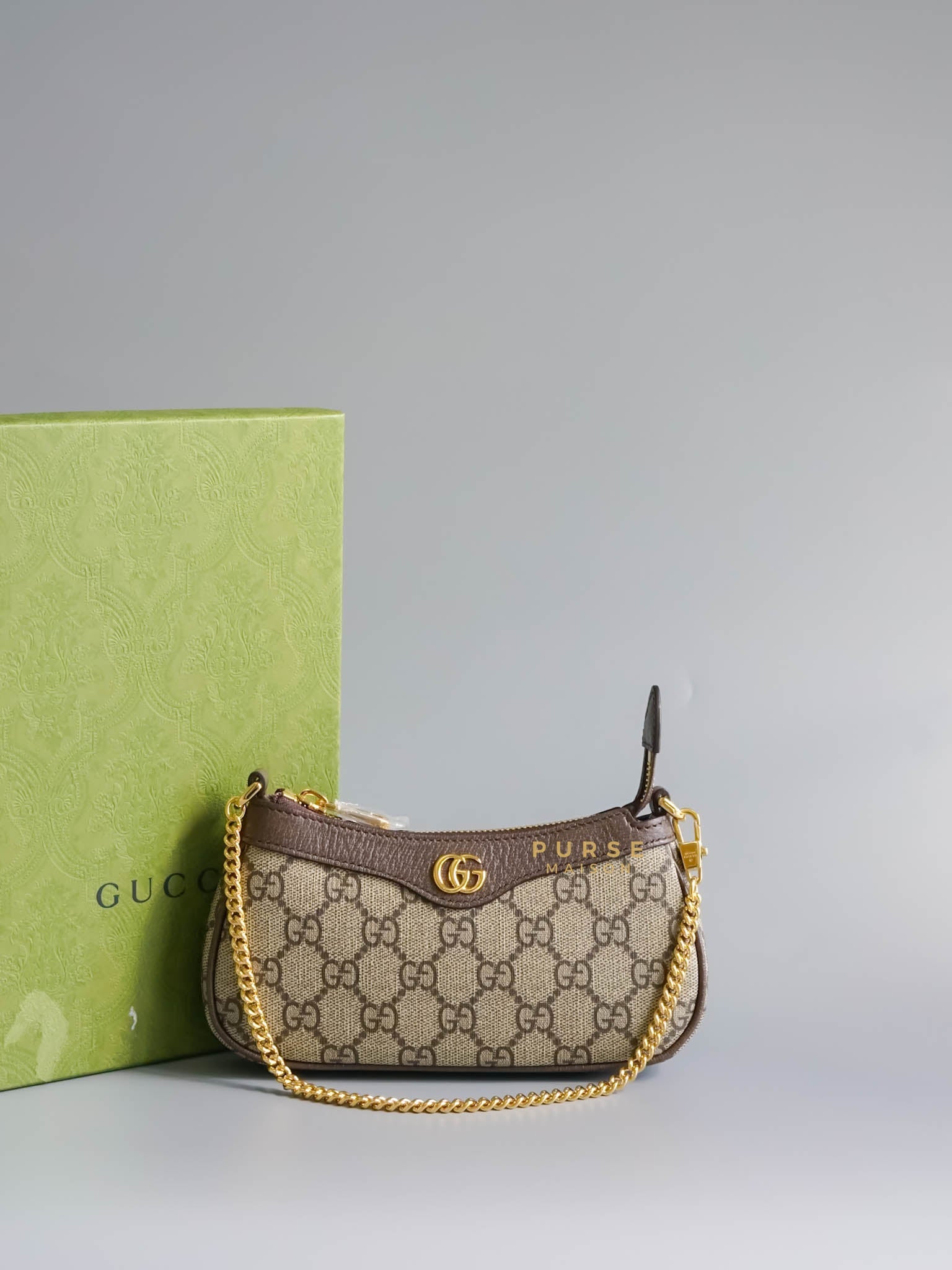 Ophidia Mini Bag in Beige GG Canvas | Purse Maison Luxury Bags Shop