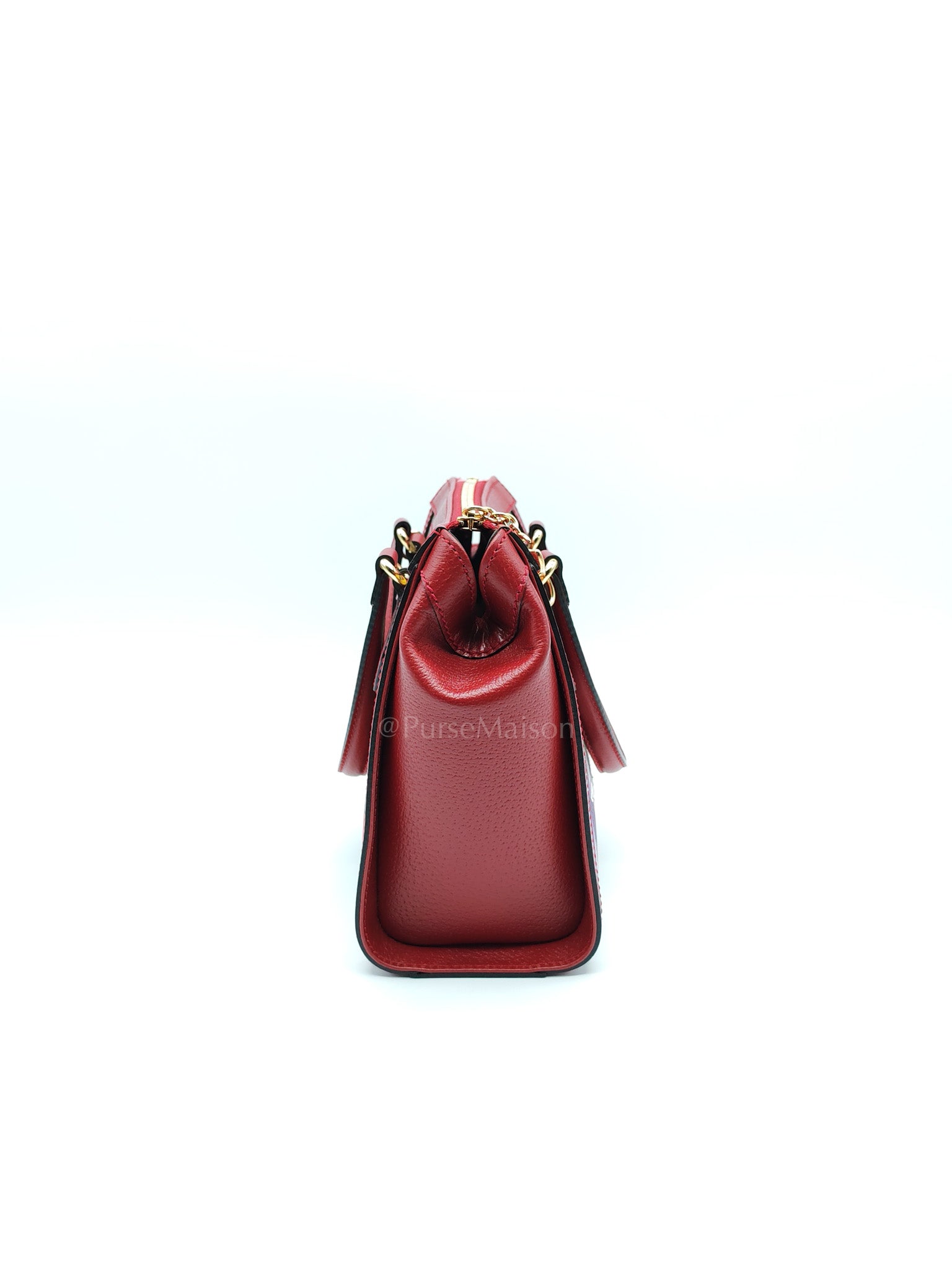 Ophidia Small Red Multicolor GG Supreme Floral Canvas | Purse Maison Luxury Bags Shop