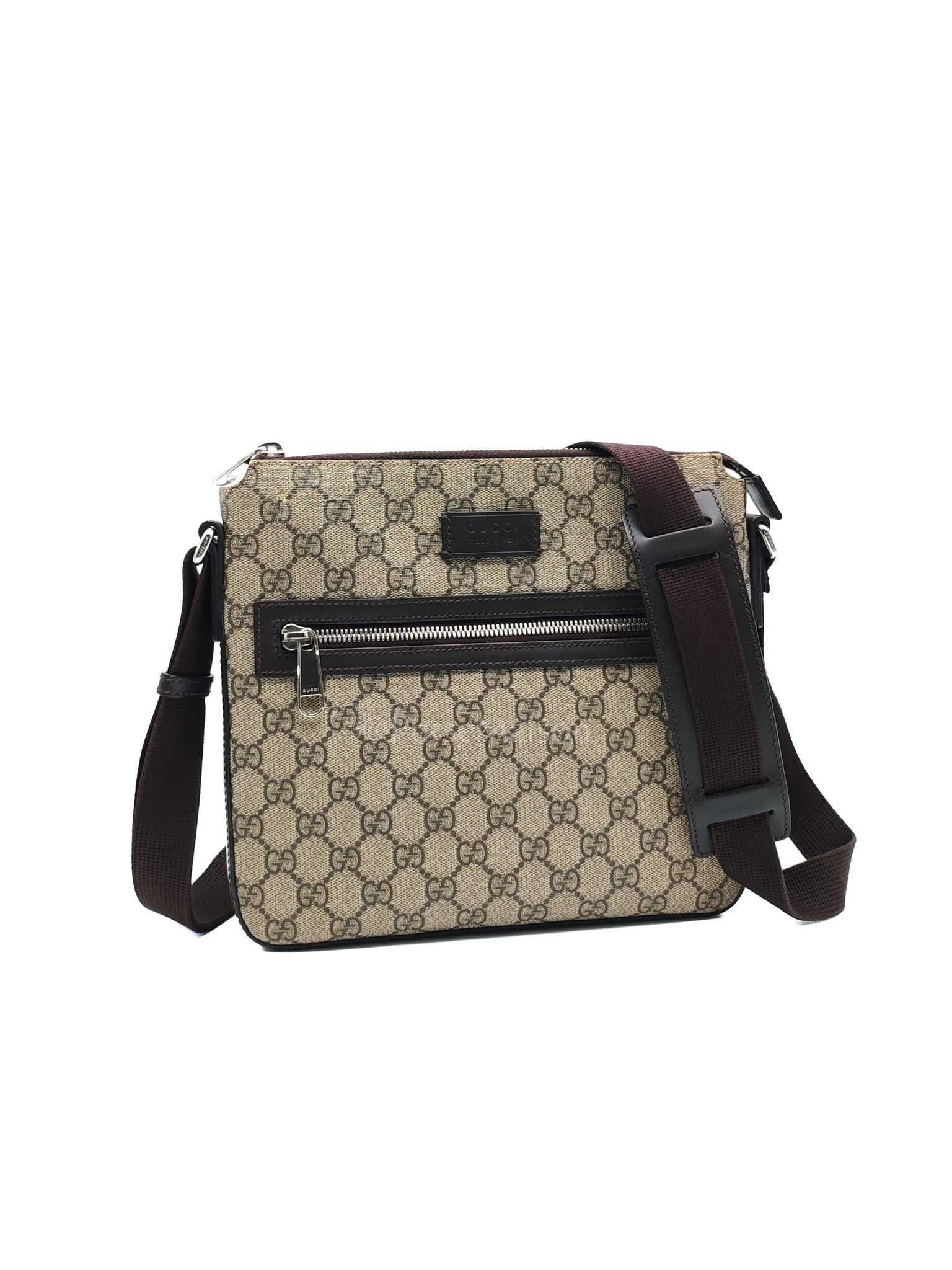 Ophidia Supreme Canvas Brown Messenger Crossbody Bag | Purse Maison Luxury Bags Shop