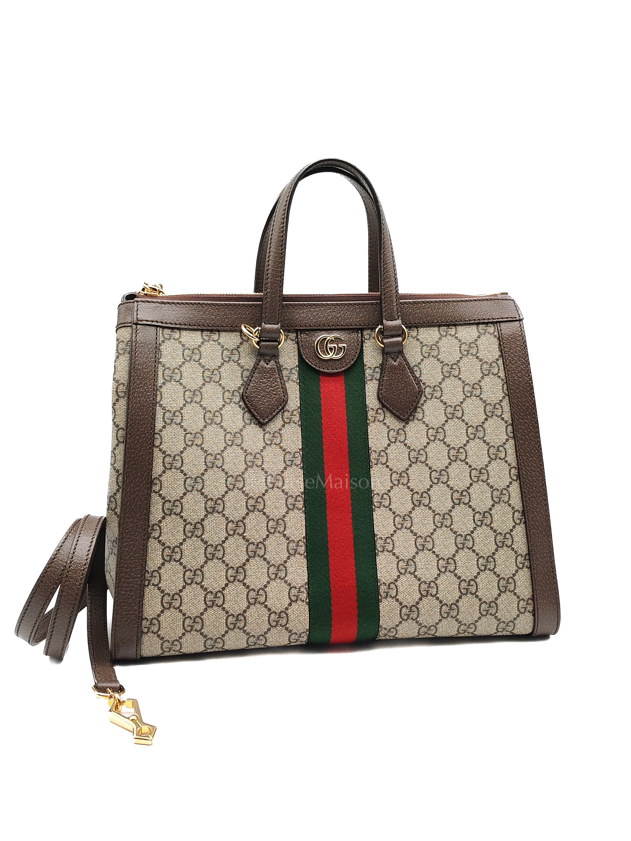 Ophidia Supremen Canvas Medium Tote Bag | Purse Maison Luxury Bags Shop