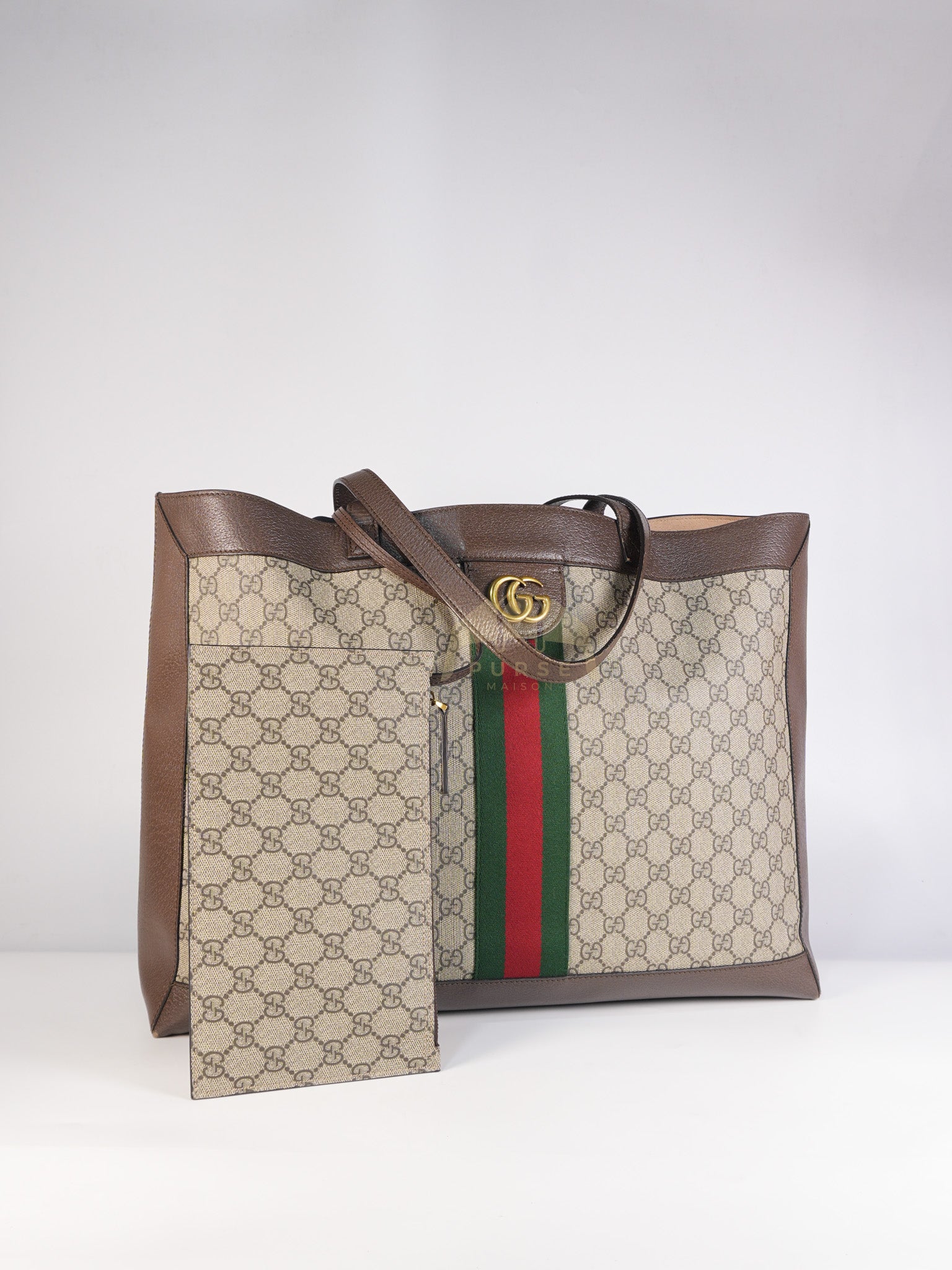 Ophidia Tote Bag Large in GG Supreme Canvas | Purse Maison Luxury Bags Shop