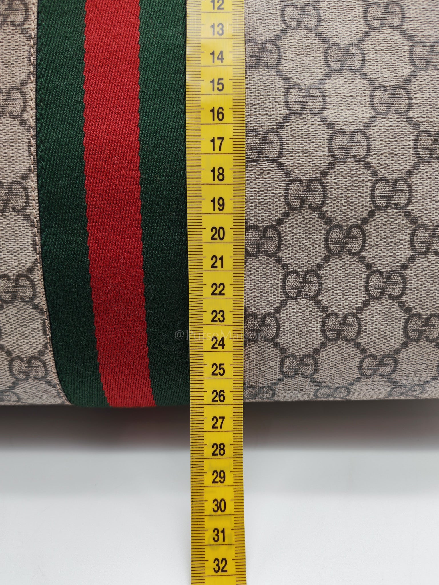 Ophidia Tote Bag in GG Supreme Canvas & Gold Hardware