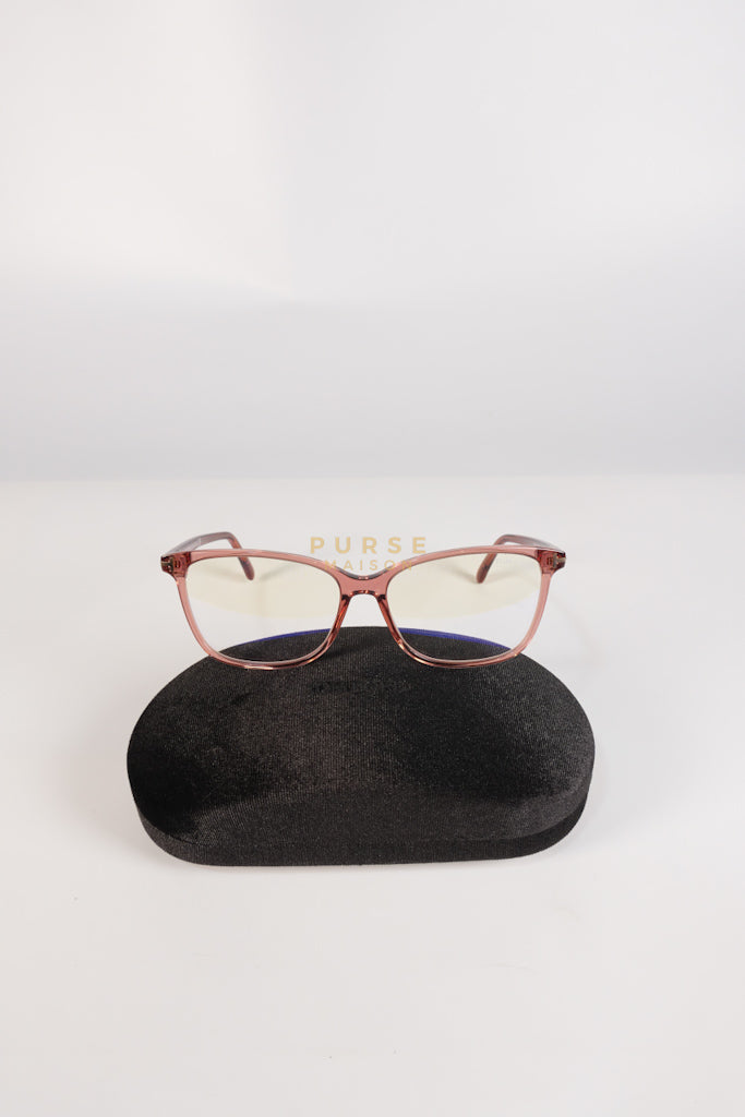 Optical Eyeglasses TF 5842-B in Peach/Red | Purse Maison Luxury Bags Shop