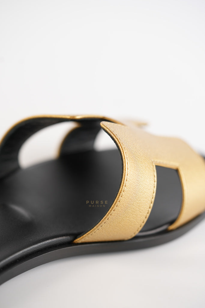 Oran Dore Metallic Size 37 EU (23cm) | Purse Maison Luxury Bags Shop