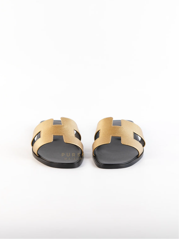 Oran Dore Metallic Size 37 EU (23cm) | Purse Maison Luxury Bags Shop