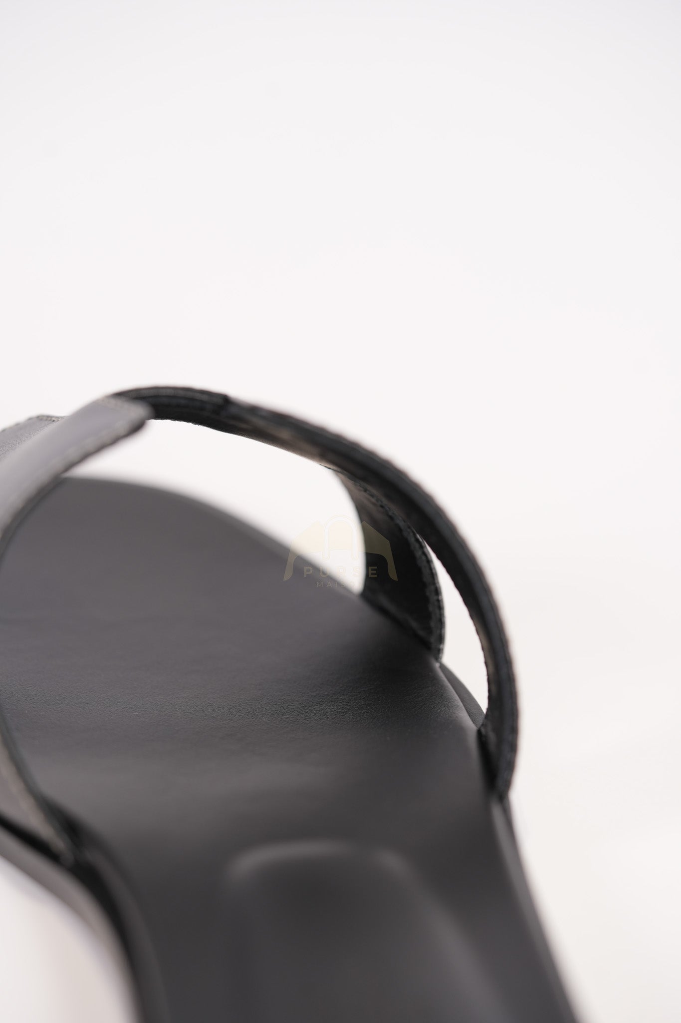 Oran in Black/Noir Box Calfskin Leather Size 36.5 | Purse Maison Luxury Bags Shop