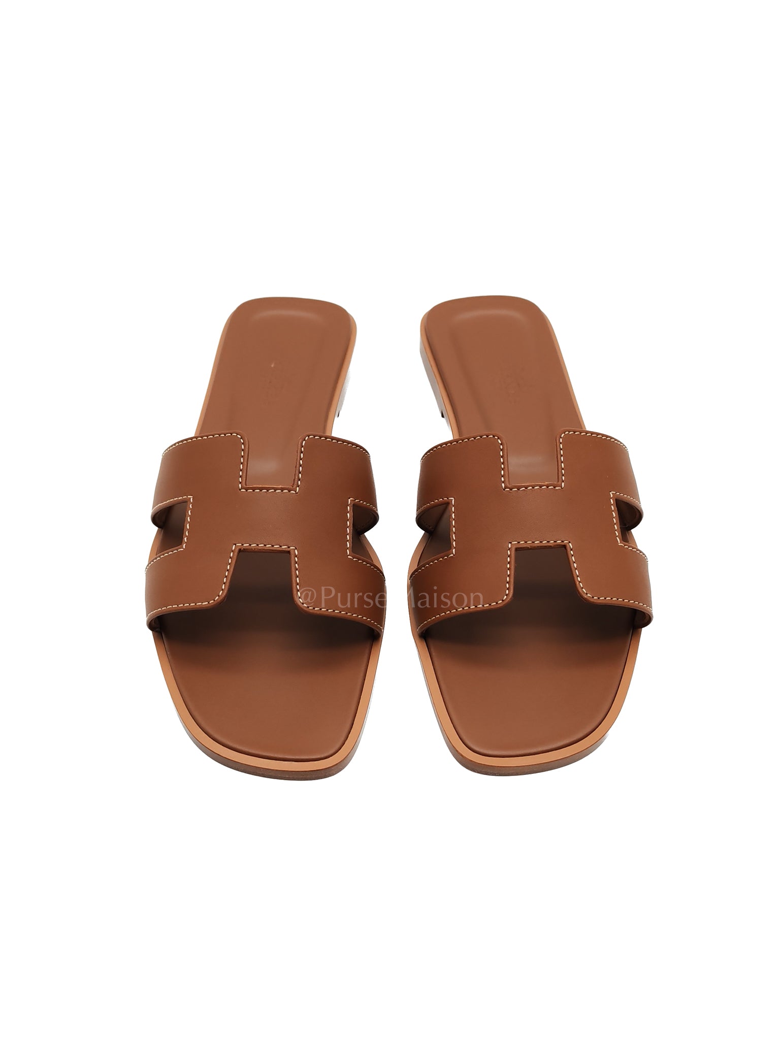 Oran in Gold Swift Leather Size 36.5 (23.5cm) | Purse Maison Luxury Bags Shop